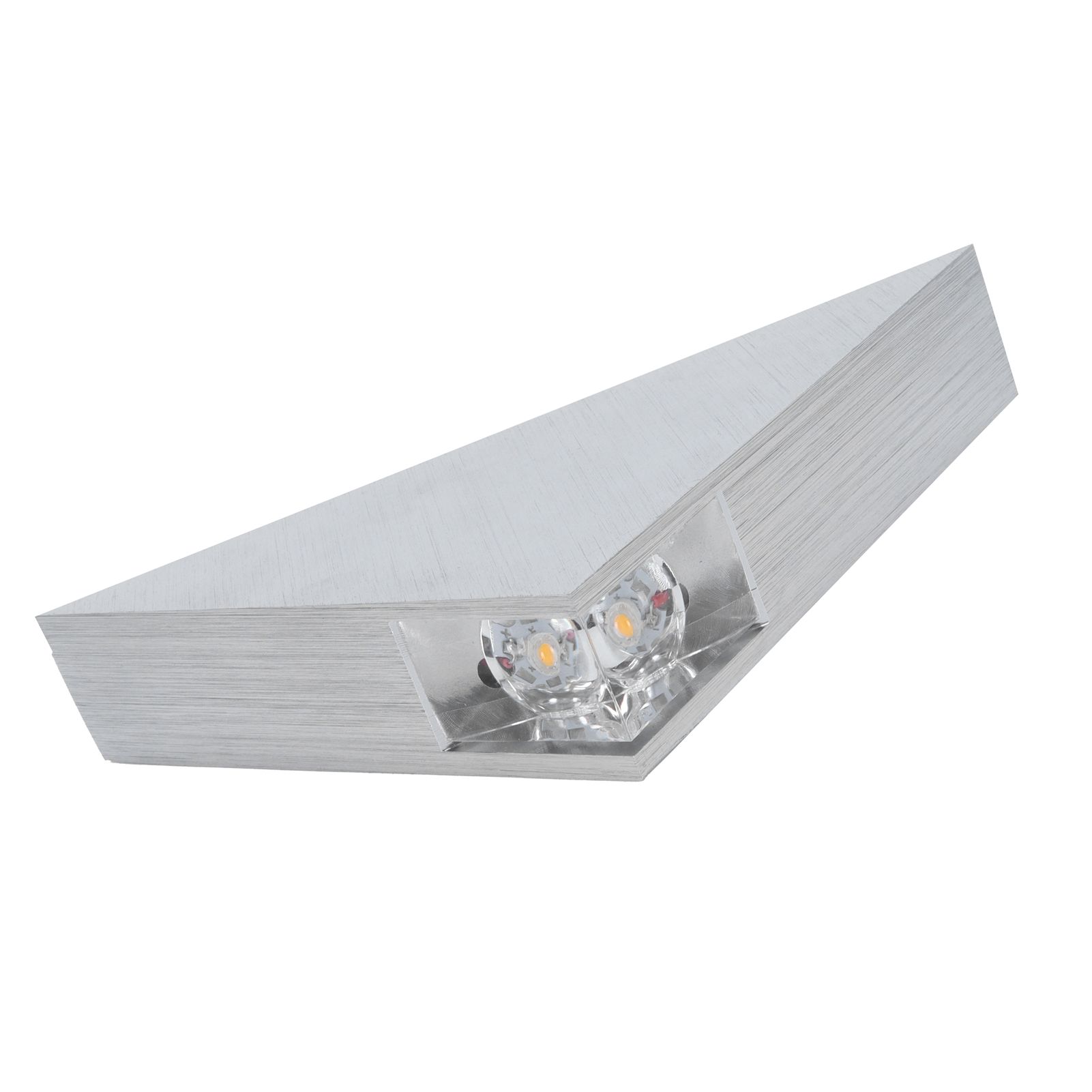 LED Wall Light 9W Modern Aluminum Triangular Lamp for Bedroom Corridor Hallway view 9