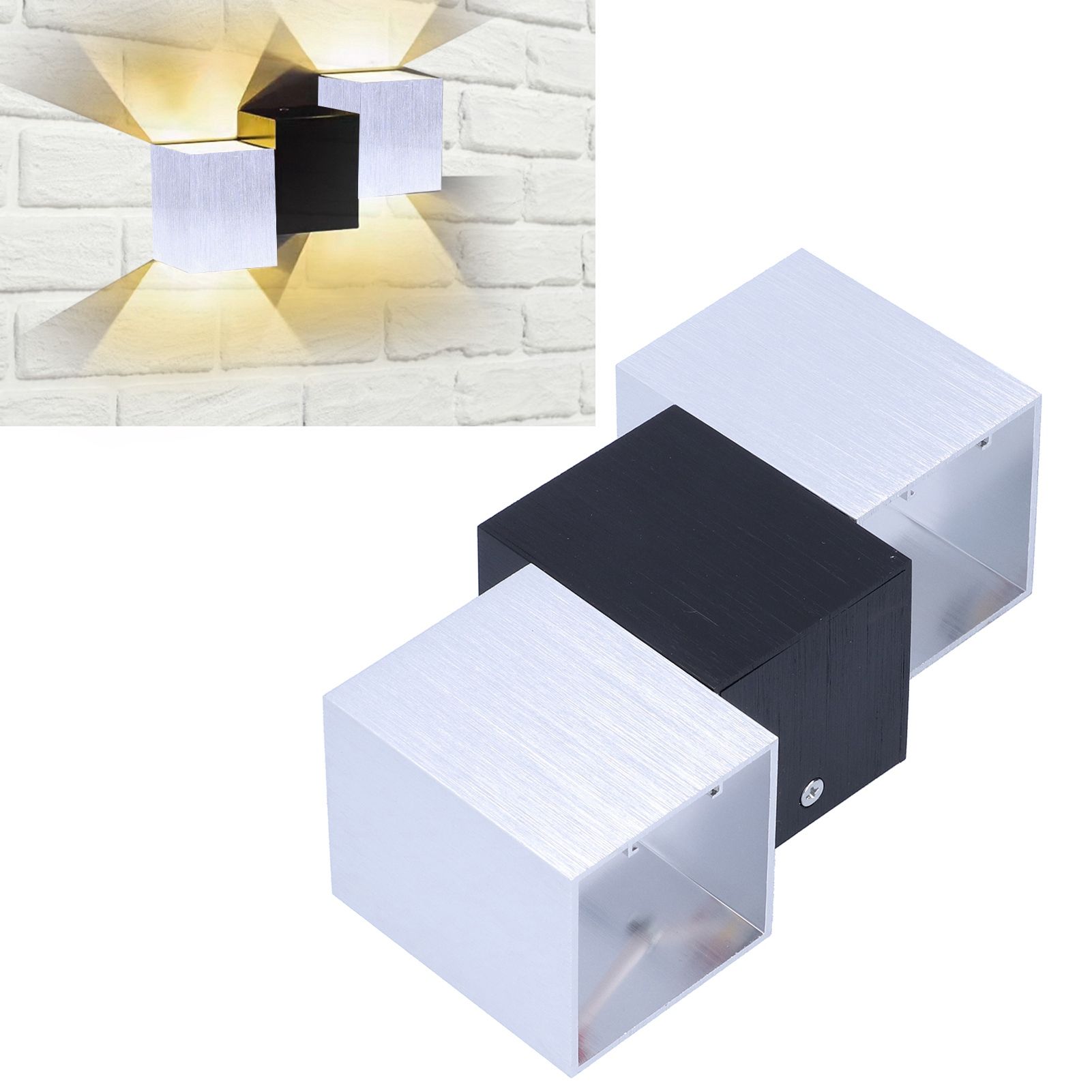 LED Wall Light Aluminum 6W Lamp for Bedroom Stairs Hallway KTV Hotel 85-265V view 11