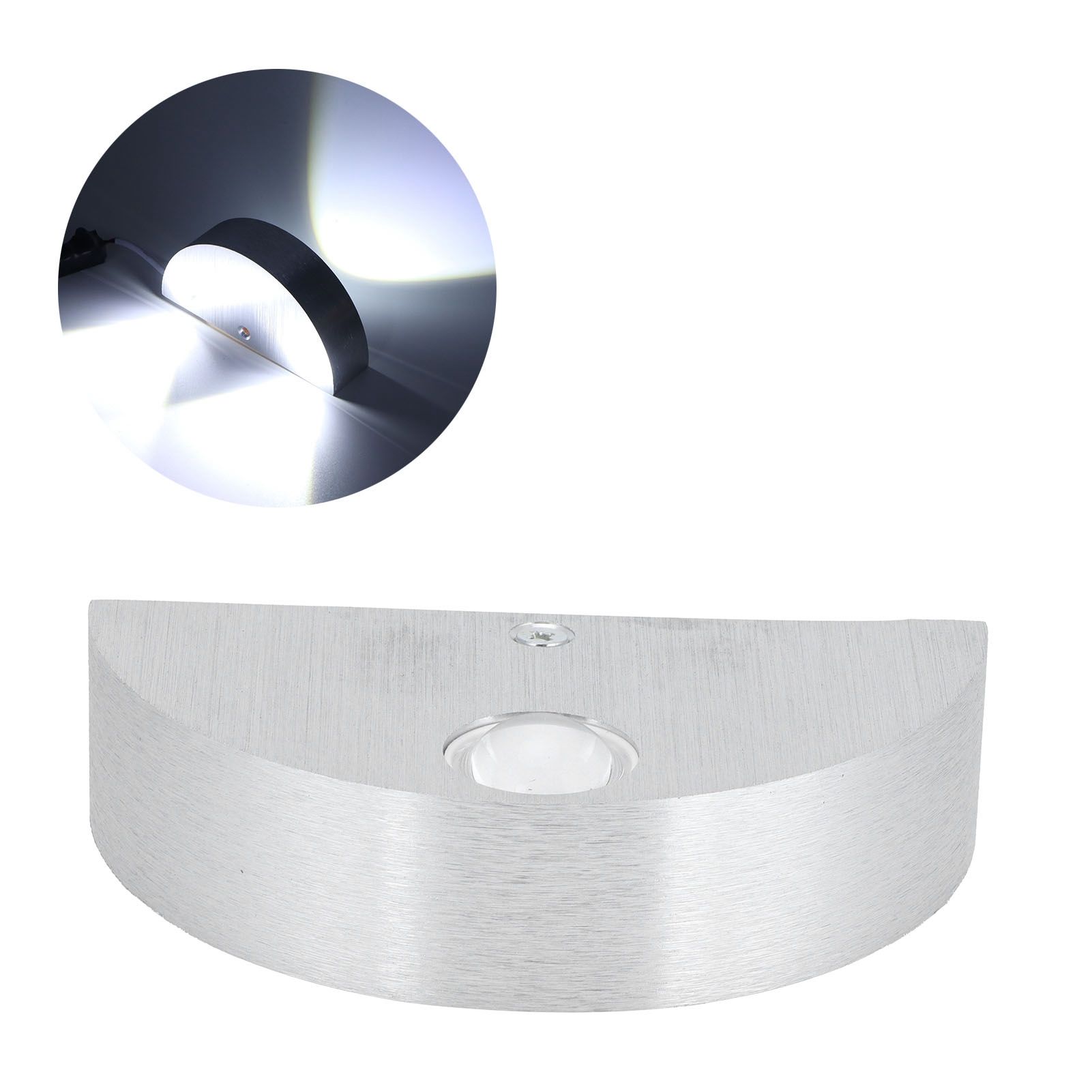9W Wall Lamp Modern Semicircle Decorative Light for KTV Bar Exhibition Hall view 11
