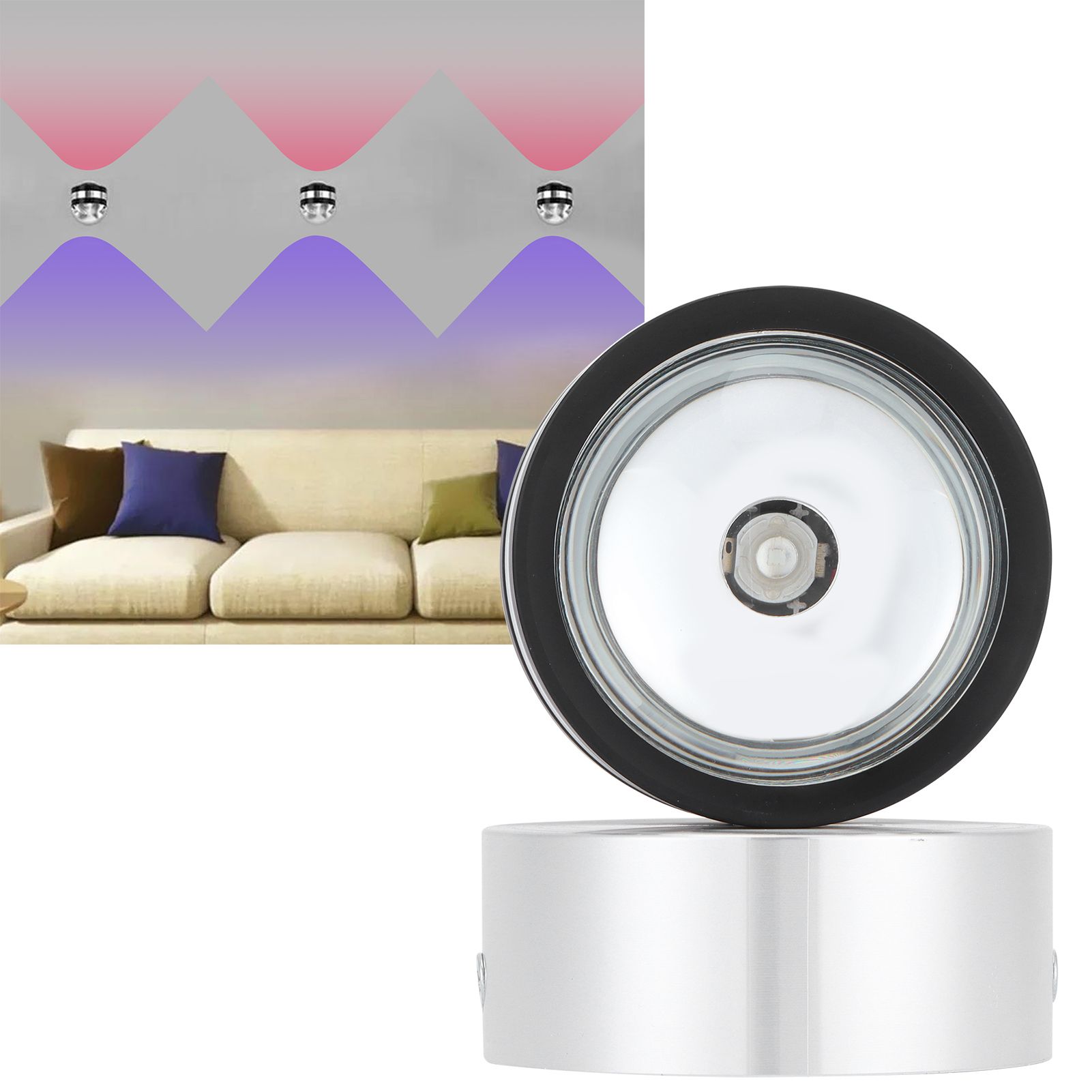 LED Wall Lamp Double-Head Luminous Lighting Corridor KTV Club Decoration 6W view 11