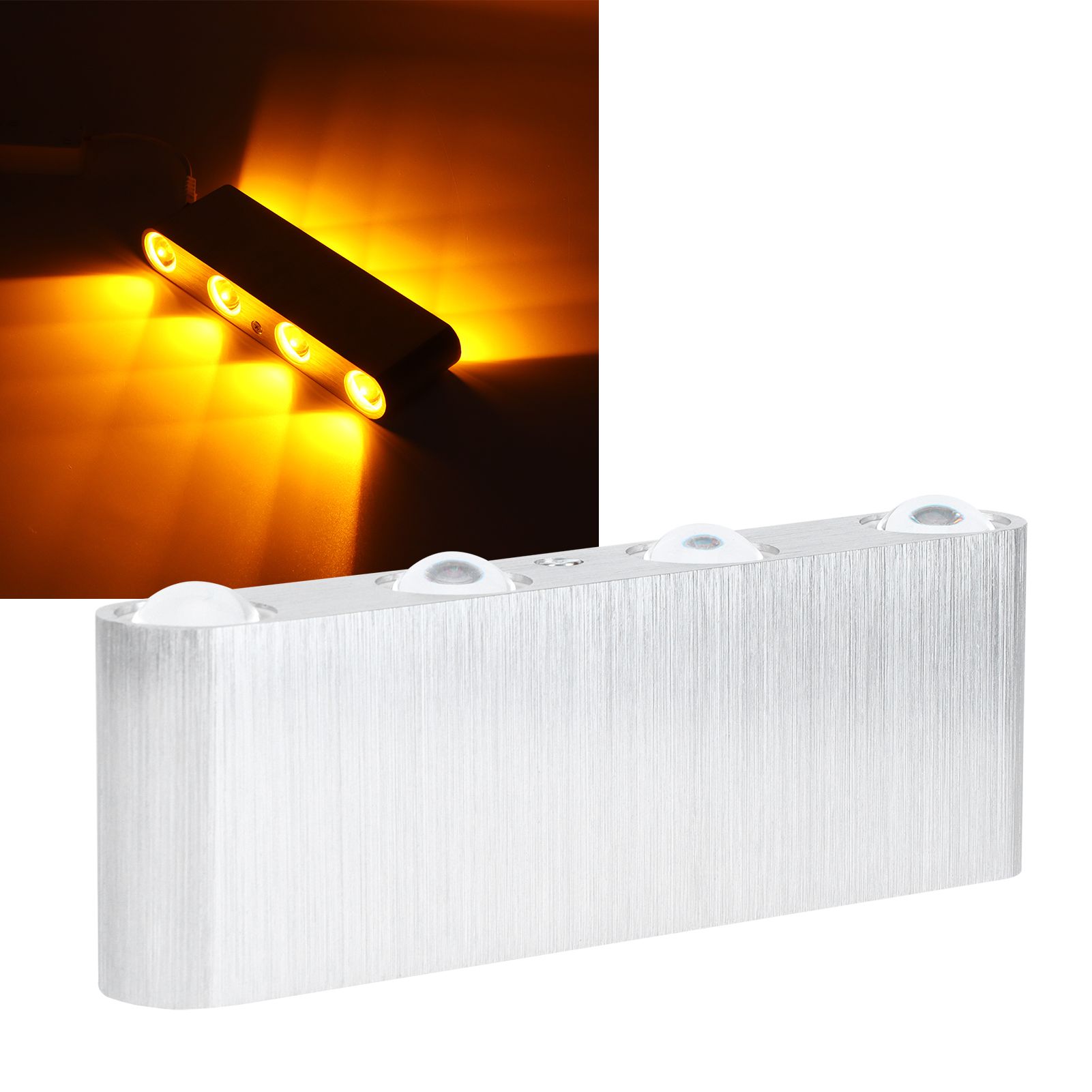 Modern Wall Light Rectangular LED Lamp Bar KTV Corridor Hallway Decoration view 12