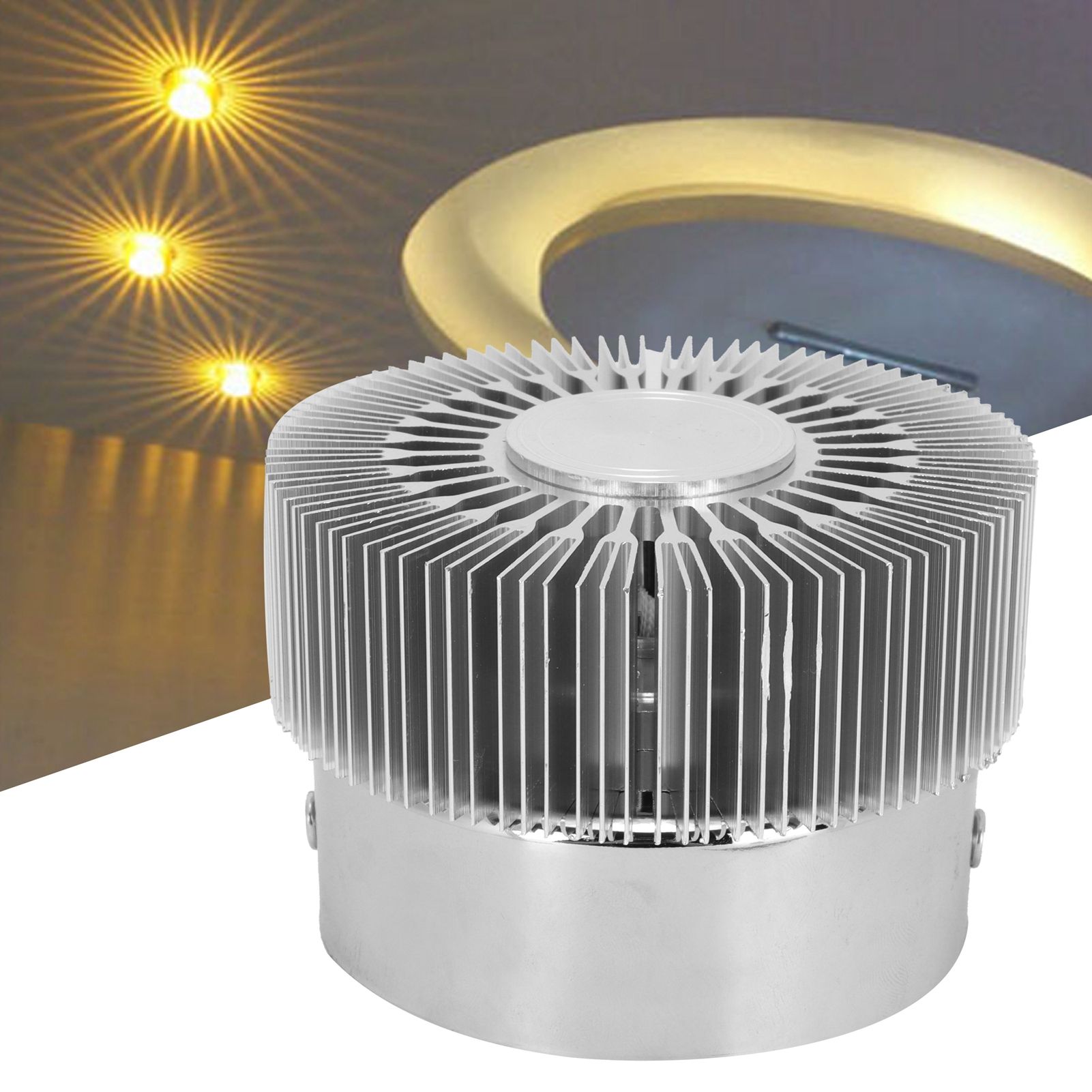 LED Wall Light Aluminum Aisle Light for Club Bar KTV Decor 3W 85‑265V Warm view 12
