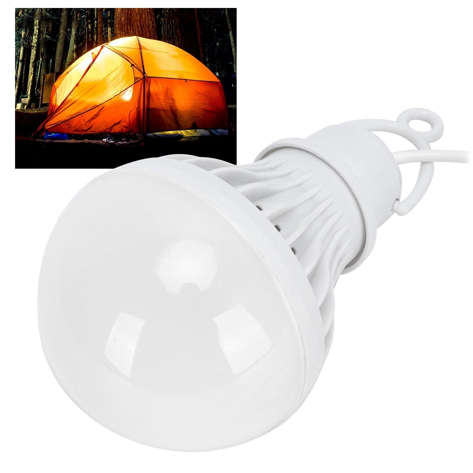 Portable USB LED Energy Saving Lamp Bulb LED Emergency Light for Outdoor view 11