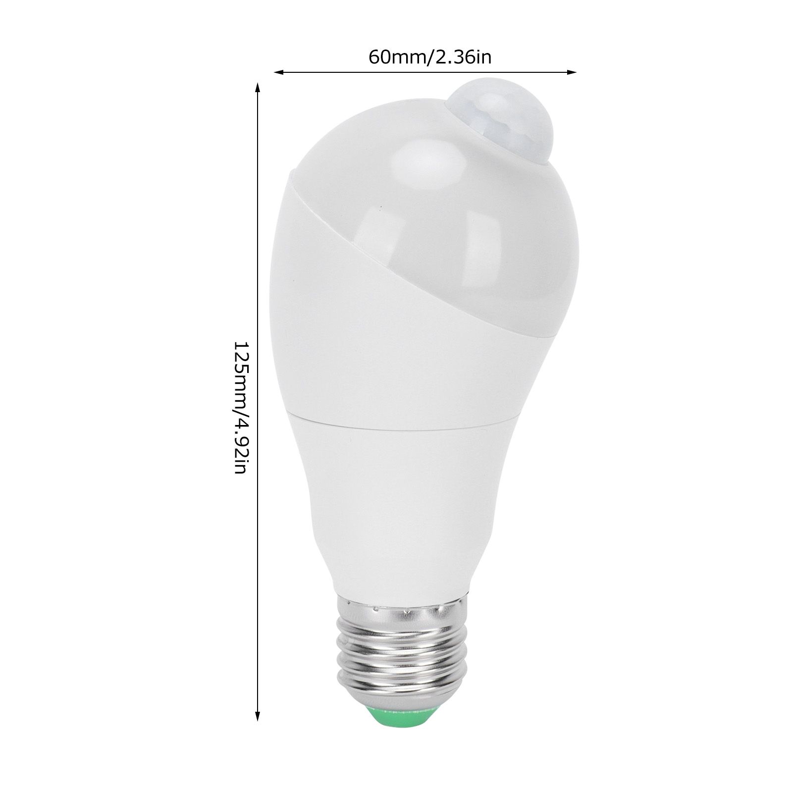E27 Human Sensor Light Bulb 7W LED Induction Lamp for Corridor Balcony 85‑265V view 15