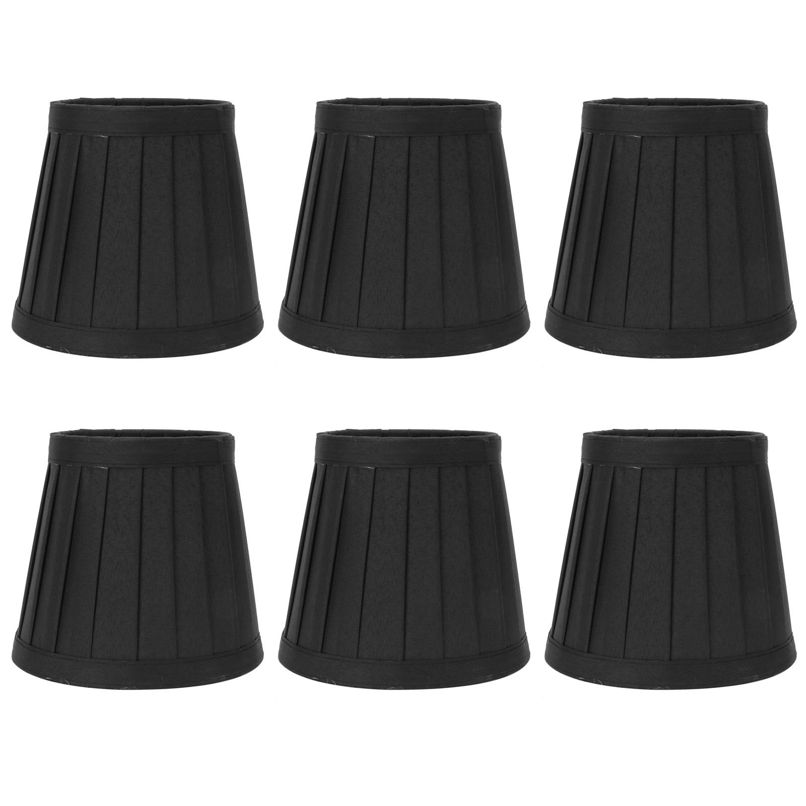 6PCS Modern Cloth Lampshade Chandelier Lamp Shades for E14 Wall Lamp Room Decor view 4