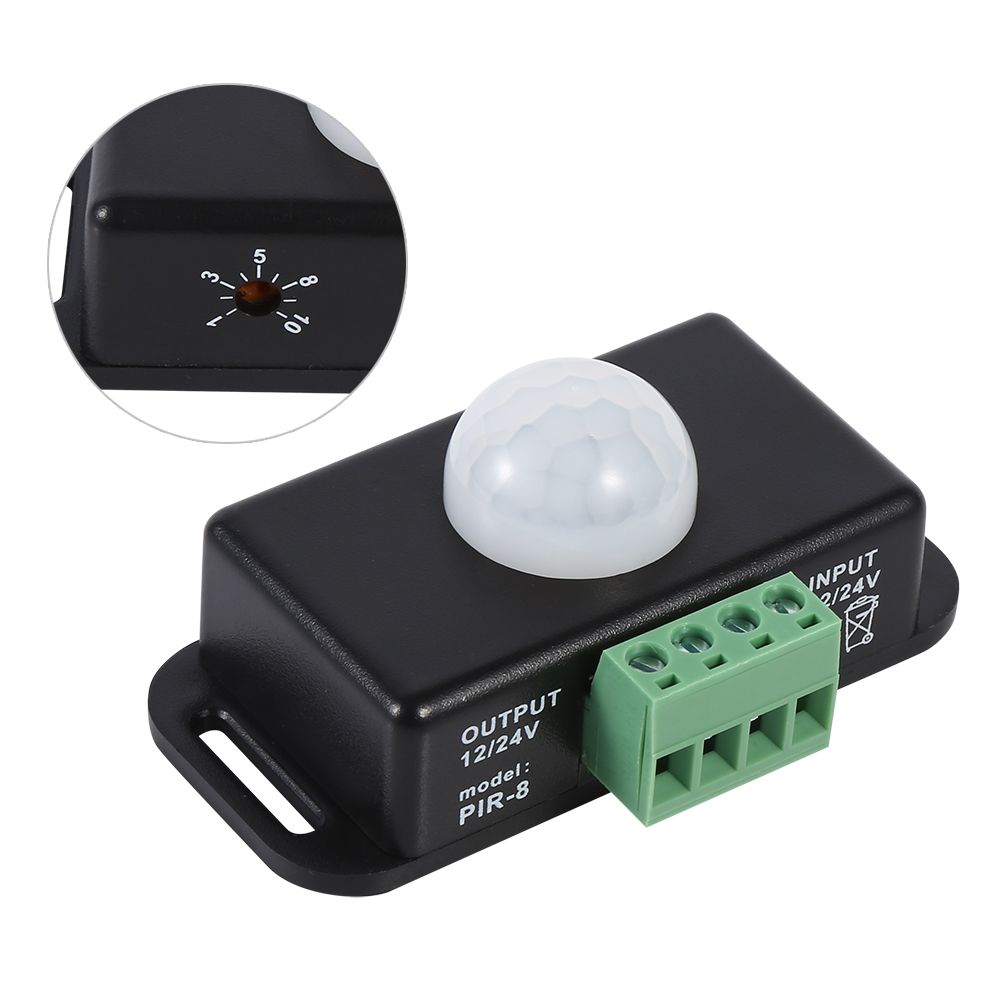 DC 12V/24V Body Security Infrared PIR Motion Sensor Detector Switch for LED view 11