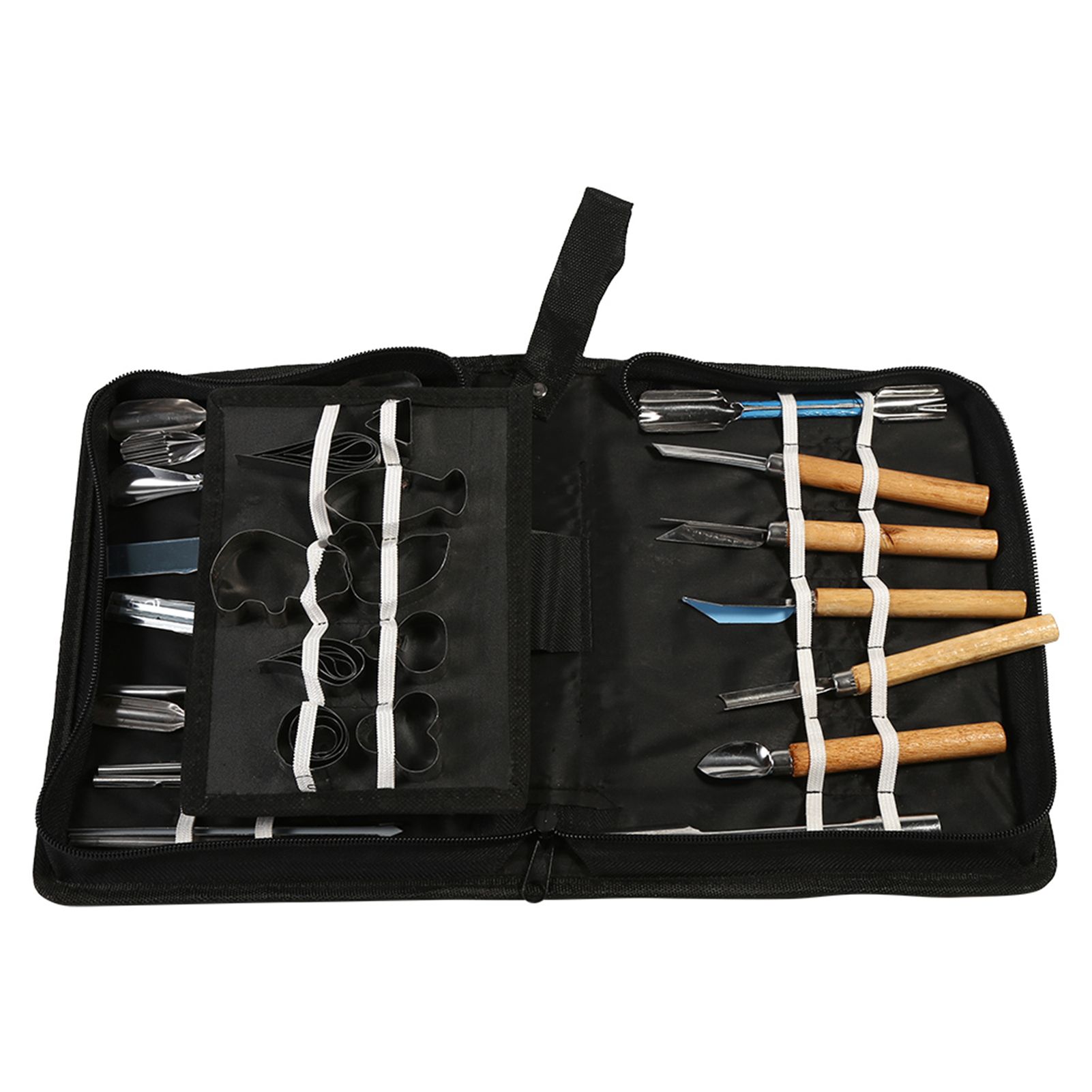 1 Set 46Pcs Carving Tools Kit Portable Vegetable Fruit Food Chisel Kitchen