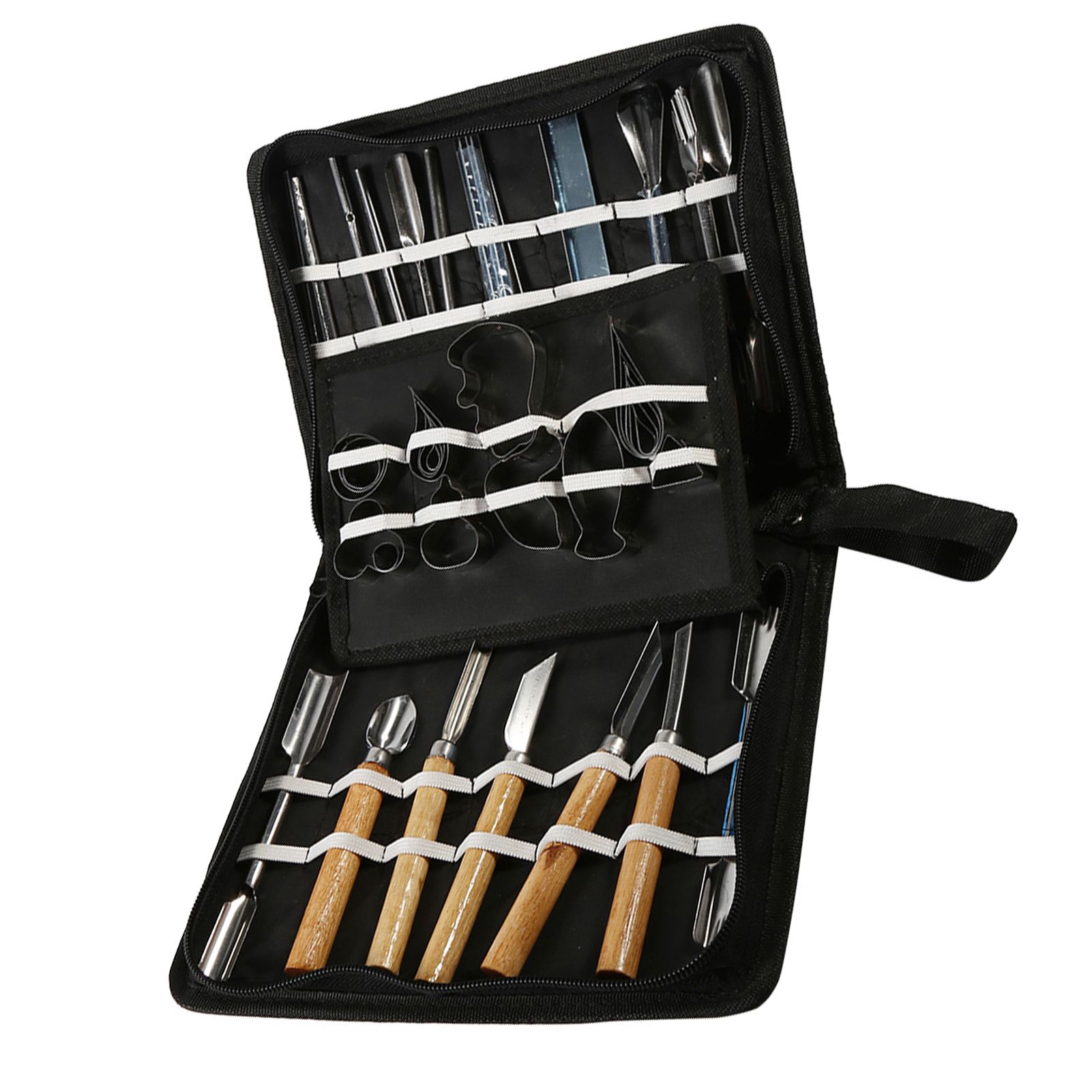 1 Set 46Pcs Carving Tools Kit Portable Vegetable Fruit Food Chisel Kitchen view 7