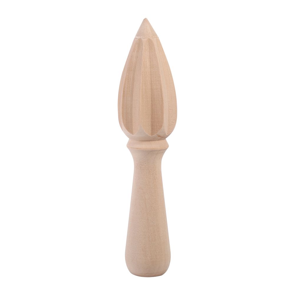1Pcs Useful Wooden Fruit Orange Lemon Juicer Squeezer Reamer Home Restaurant