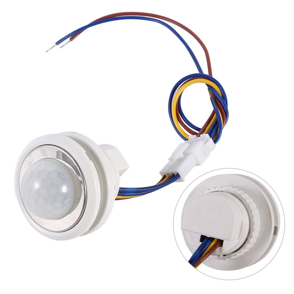 1PC Automatic Infrared Ray Motion Sensor LED Lamp Home Wall Ceiling Mounted view 12