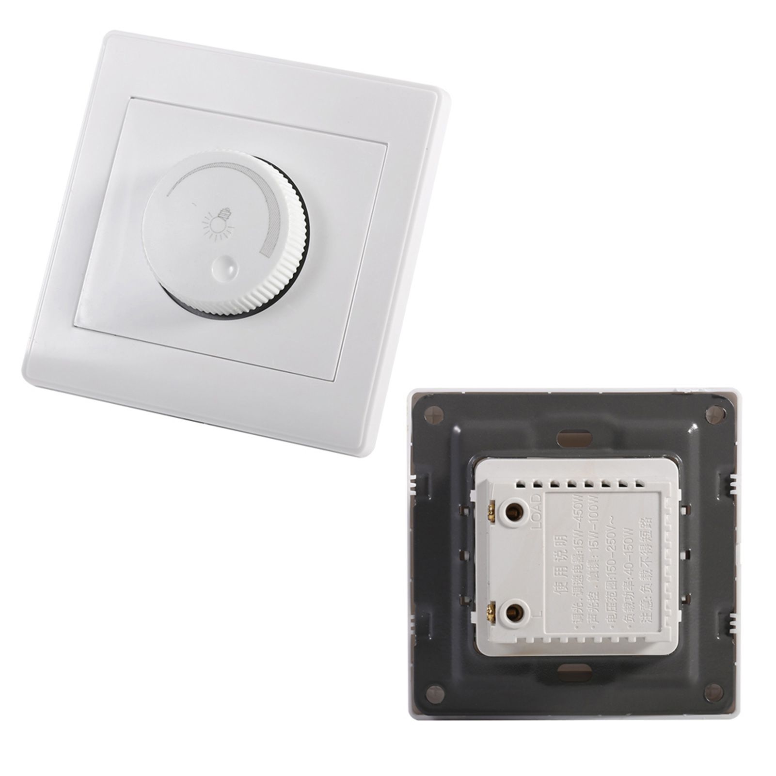 1Pcs Practical Home Wall Mounted Rotary Knob Lamp Brightness Controller Panel view 11