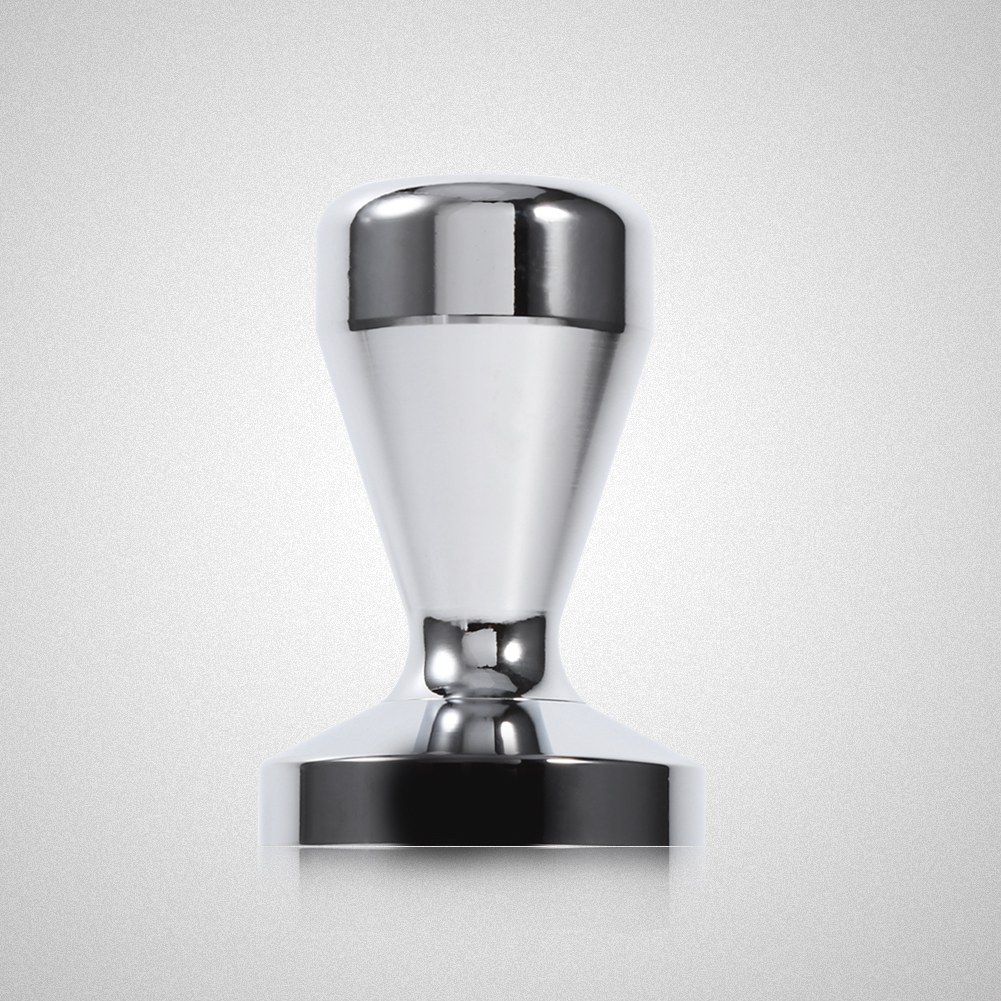 Stainless Steel Espresso Tamper Coffee Bean Press Tool With 51mm Diameter Flat view 11