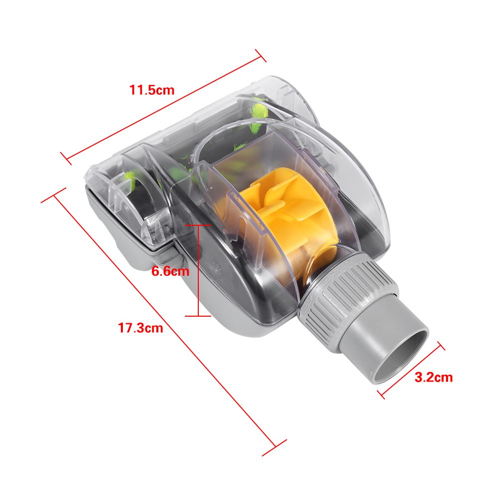 Household Vacuum Turbo Floor Brush Deep Cleaning Dirt Dust Dander Mites view 9