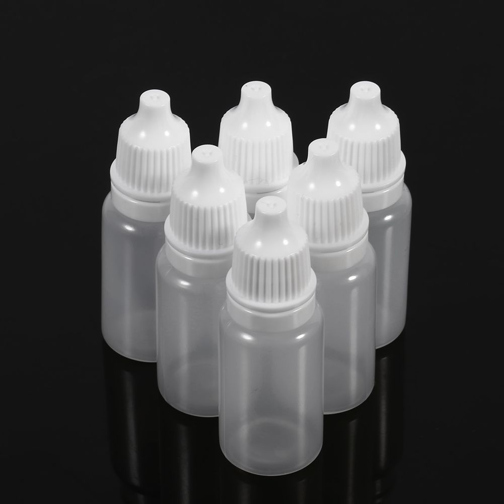 50PCS 10ml Volume Empty Plastic Squeezable Bottles Eye Liquid Container Dropper view 7
