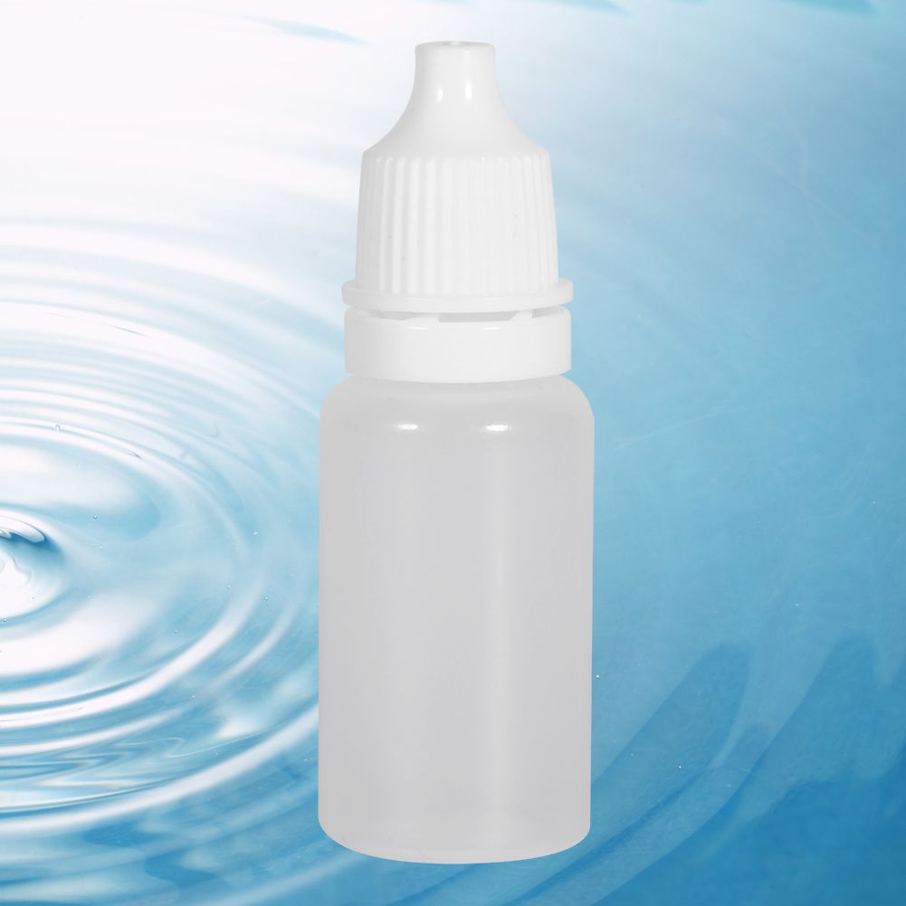 50PCS 10ml Volume Empty Plastic Squeezable Bottles Eye Liquid Container Dropper view 13