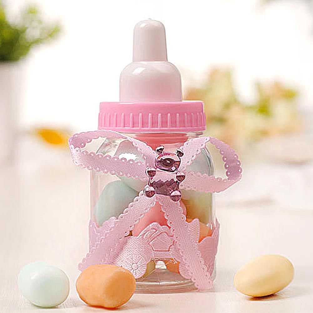 50Pcs Candy Chocolate Bottles Box For Baby Shower Party Favors Gifts view 11