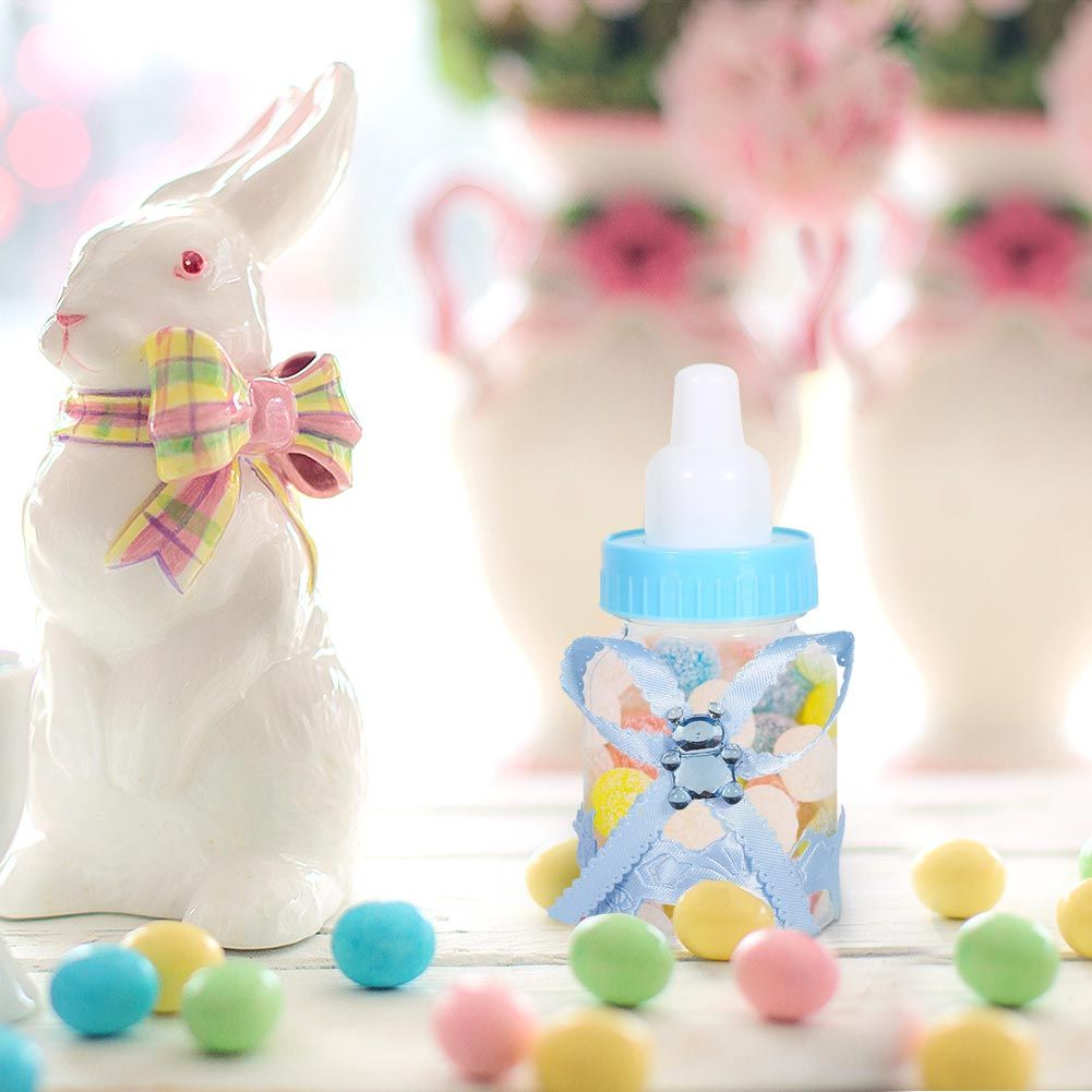 50Pcs Candy Chocolate Bottles Box For Baby Shower Party Favors Gifts view 13