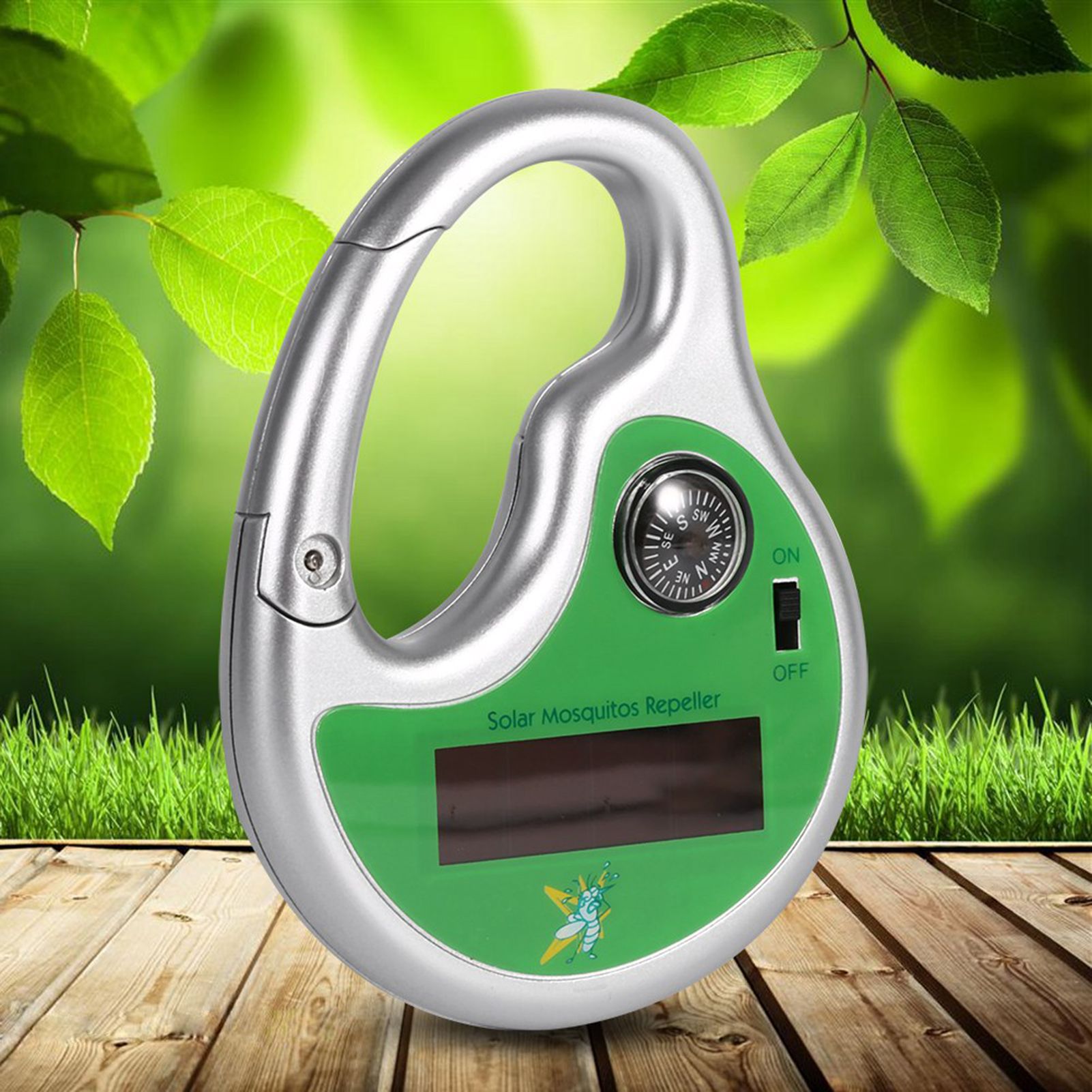 Portable Mosquito Insect Killer Repeller Expeller Hook Type Solar Ultrasonic view 14