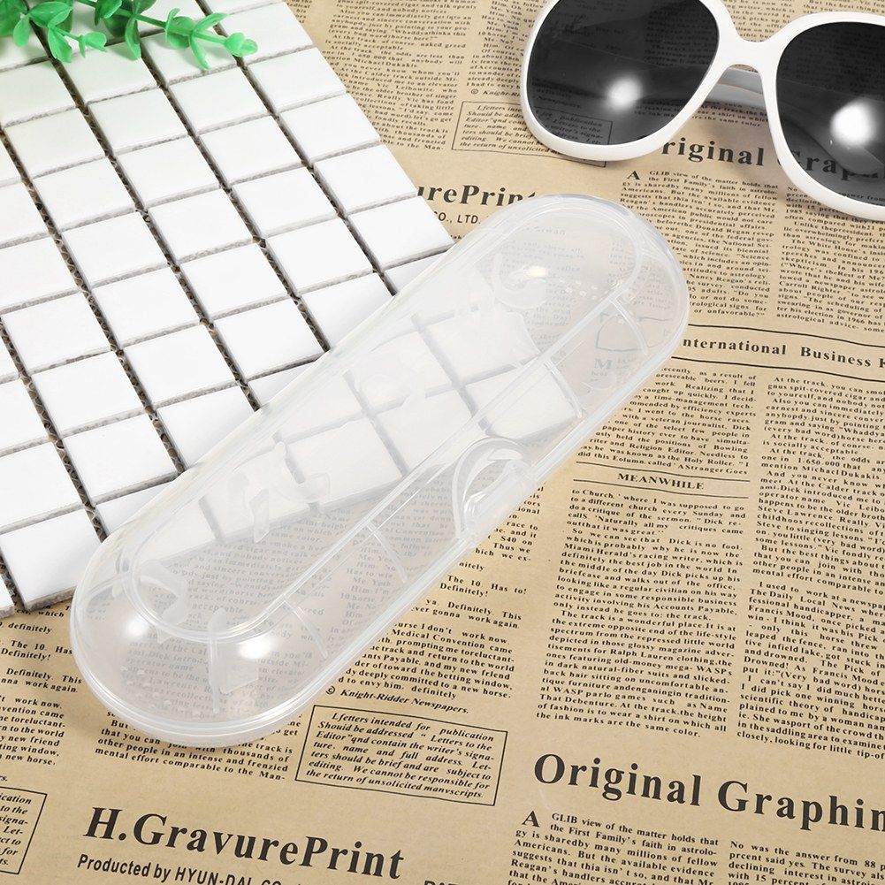 Plastic Electric Toothbrush Storage Organizer Box Case Holder Bathroom Travel view 3