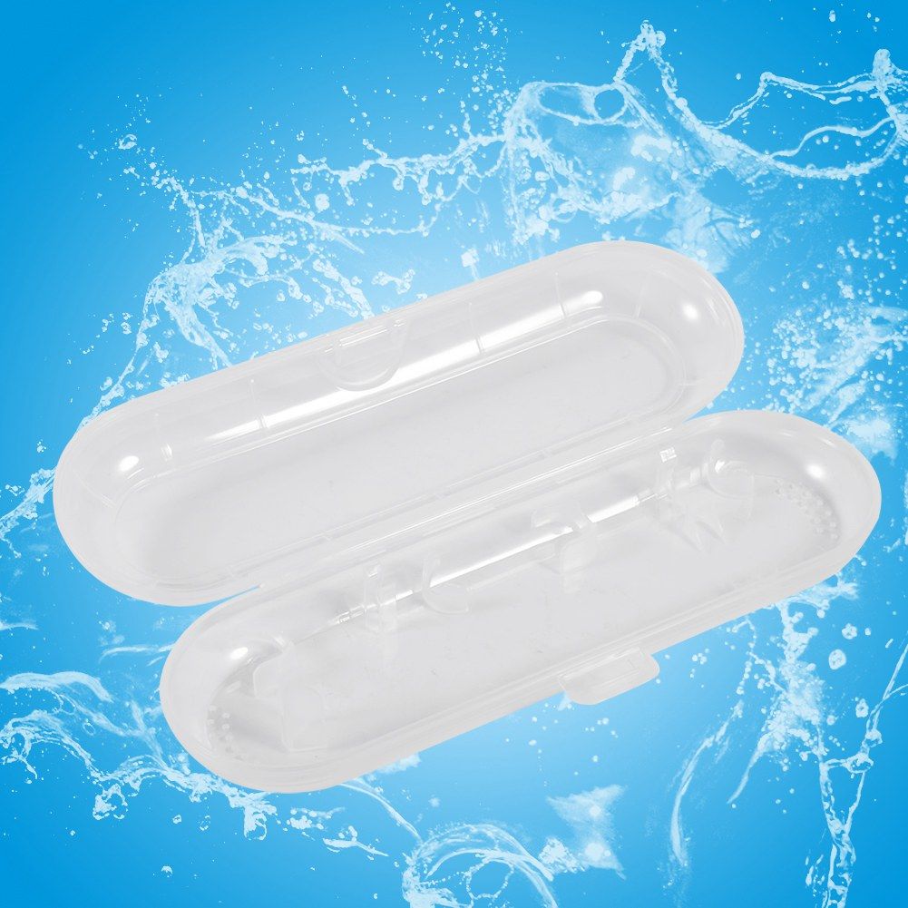 Plastic Electric Toothbrush Storage Organizer Box Case Holder Bathroom Travel view 12