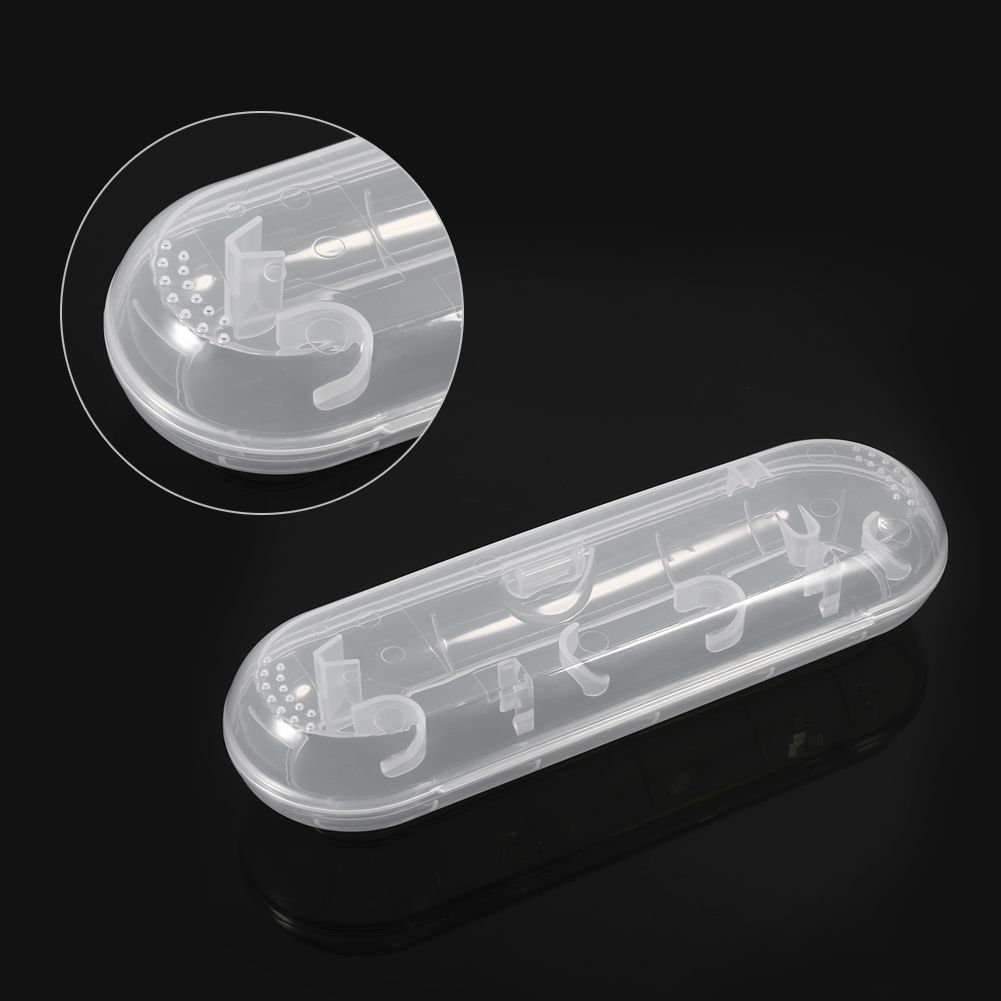 Plastic Electric Toothbrush Storage Organizer Box Case Holder Bathroom Travel view 13