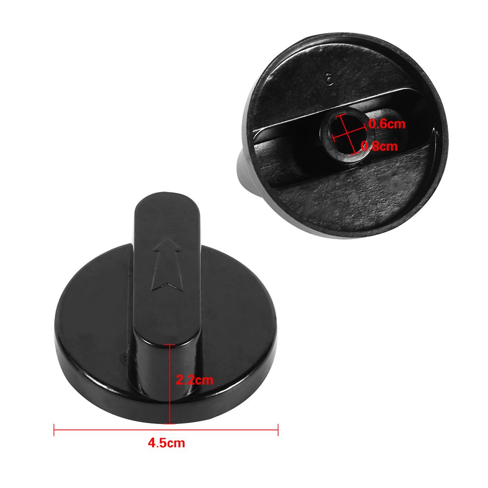 5Pcs New Black Universal Cooker Oven Gas Stove Grill Control Knobs Switch Home view 8