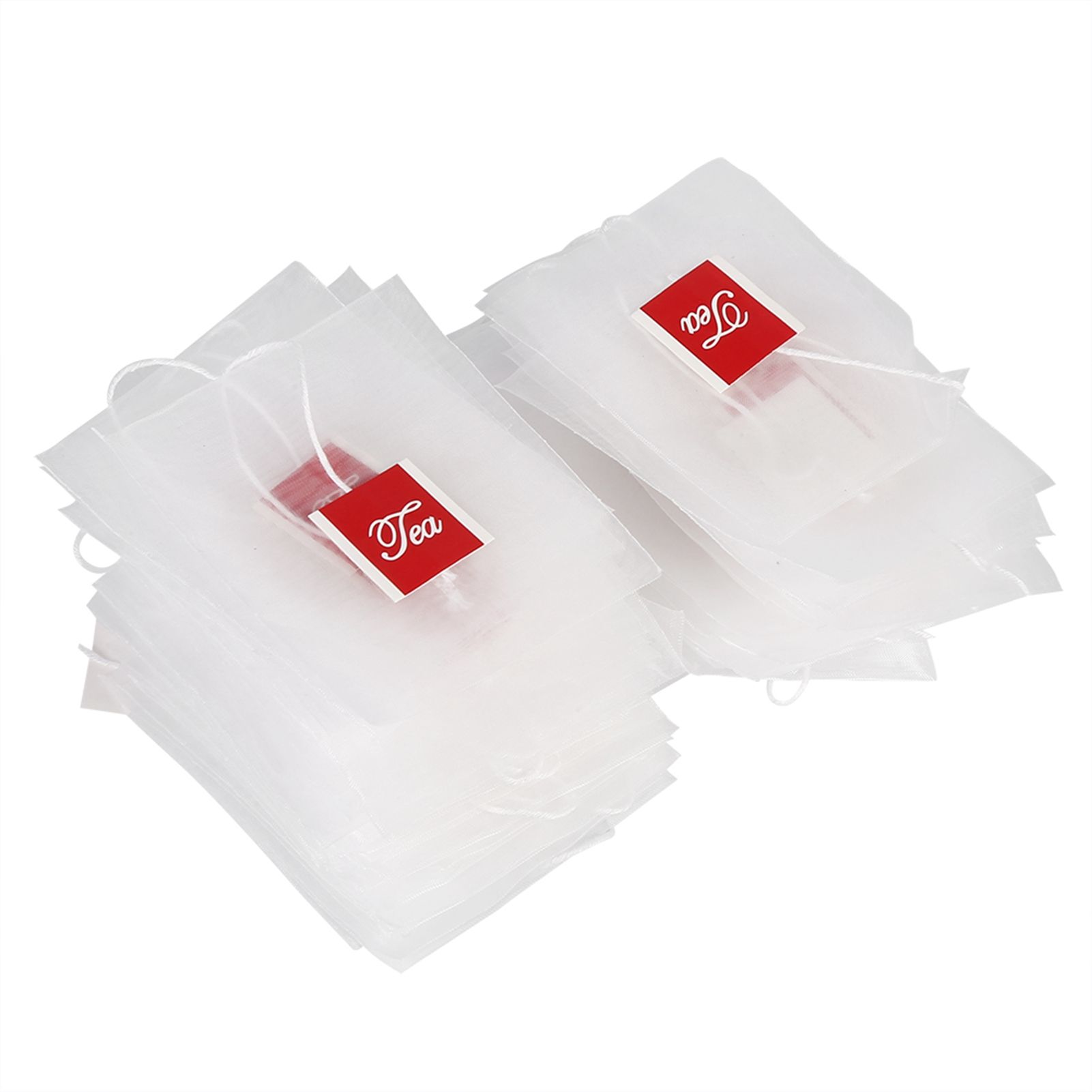 100Pcs New Style Nylon Empty Tea Infuser Herb Spice Filter Strainer Bags With