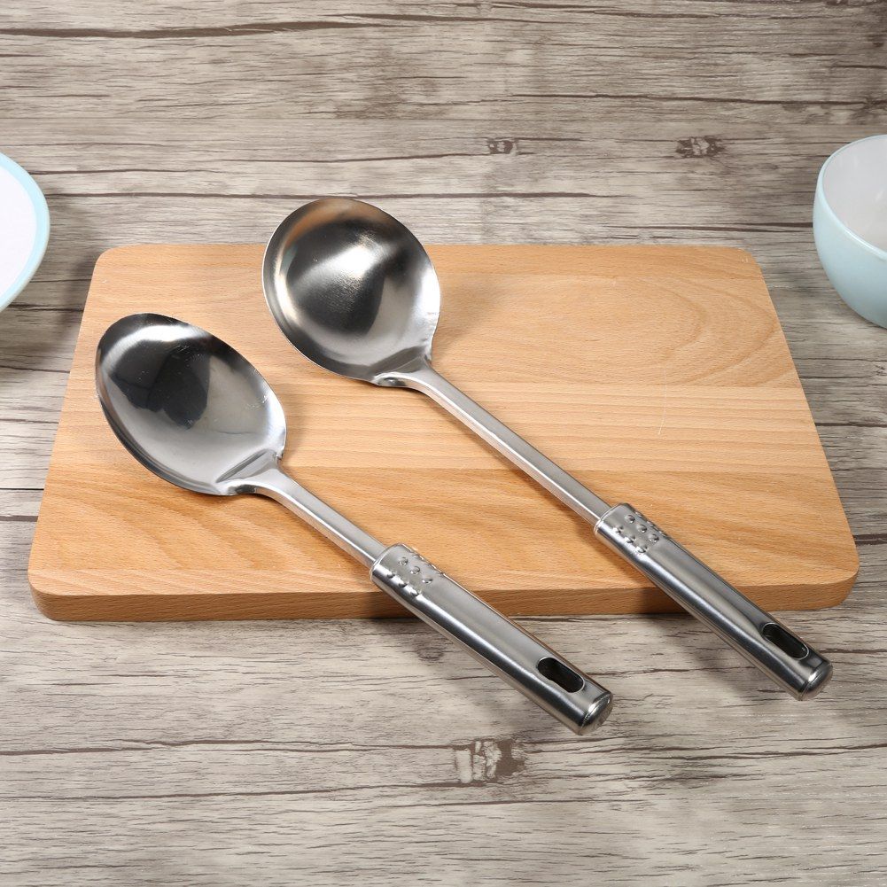 5Pcs Multi functional Kitchen Utensil Set Stainless Steel Spoons Shovel view 9