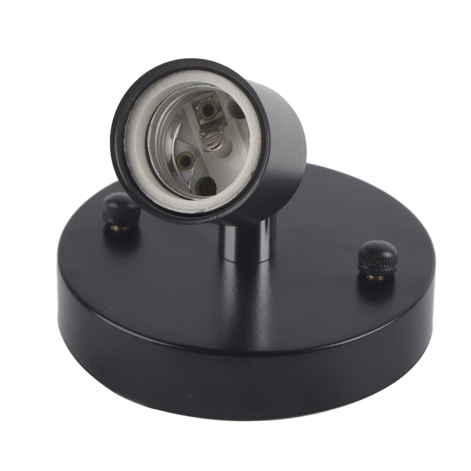 E27 Modern Vintage Ceiling Light Wall Mounted Lamp Bulb Holder Socket 180° view 2