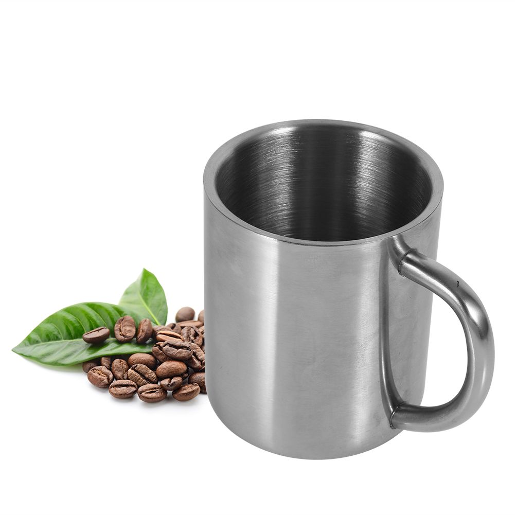 Portable Student Stainless Steel Double Wall Mug Travel Camping Coffee Tea view 10