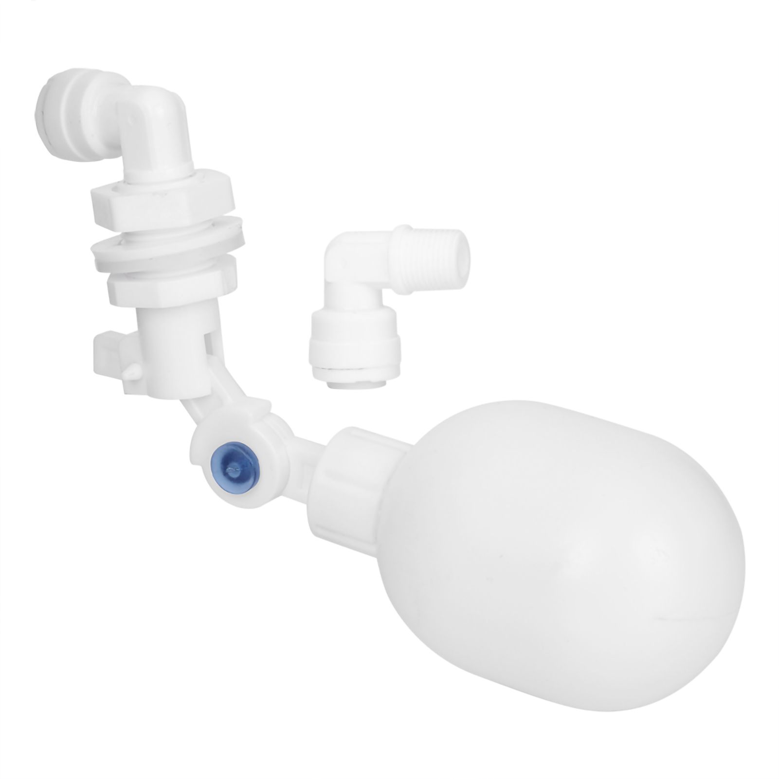 Mini Plastic Adjustable Float Valve For Aquarium RO DI Reverse Osmosis System view 2