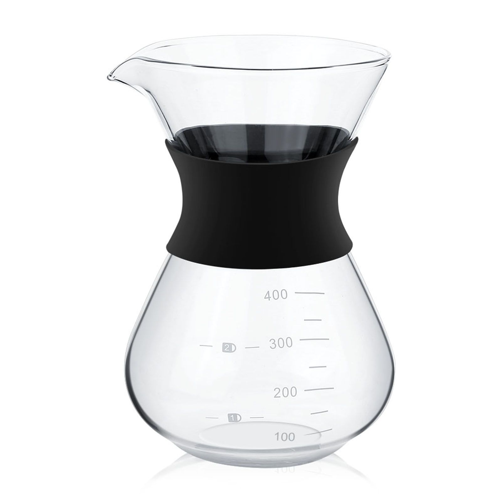Manual Hand Drip Coffee Maker Glass Pot with Stainless Steel Filter view 5
