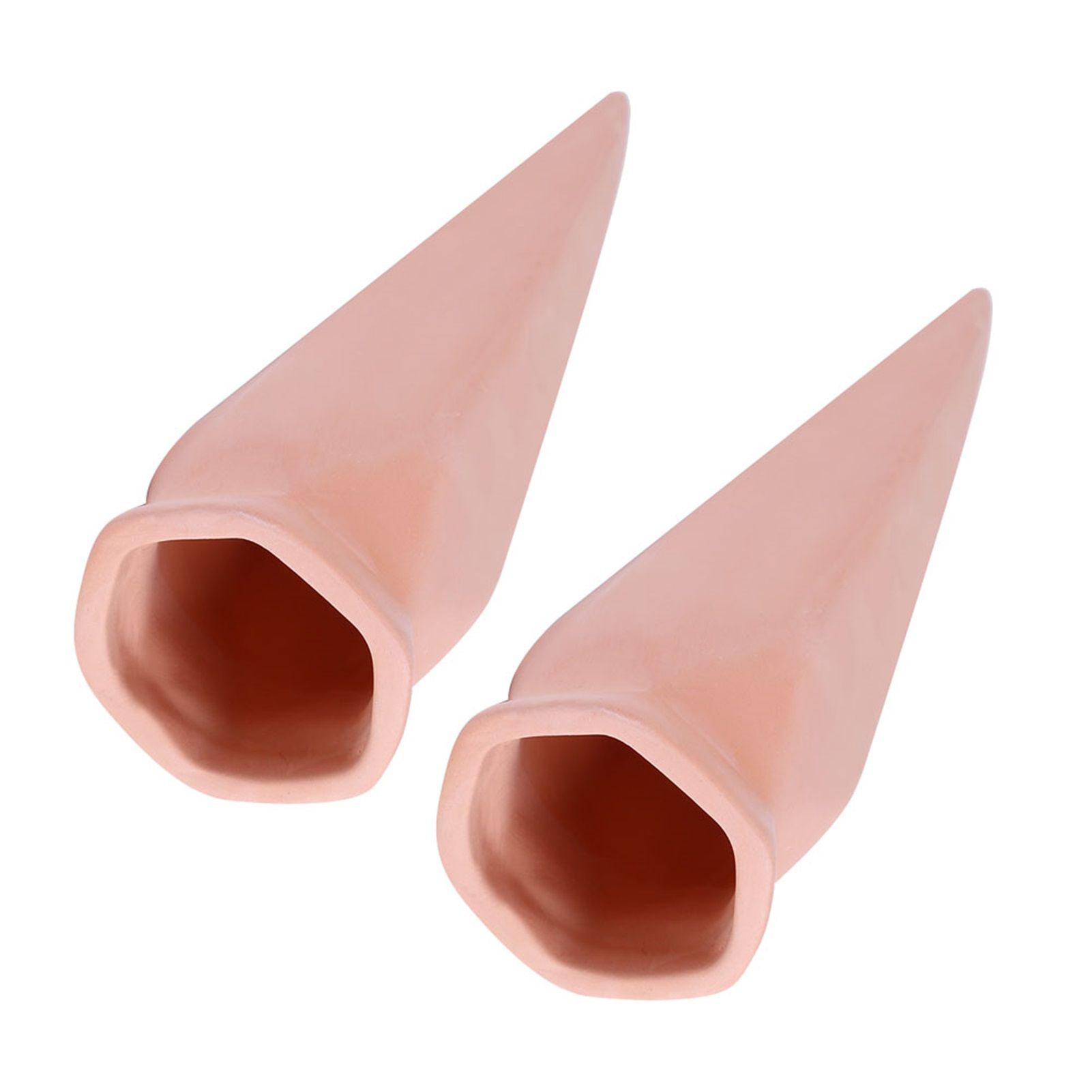 4Pcs Out/Indoor Terracotta Plant Watering Spikes Vacation Garden Stakes Self view 10