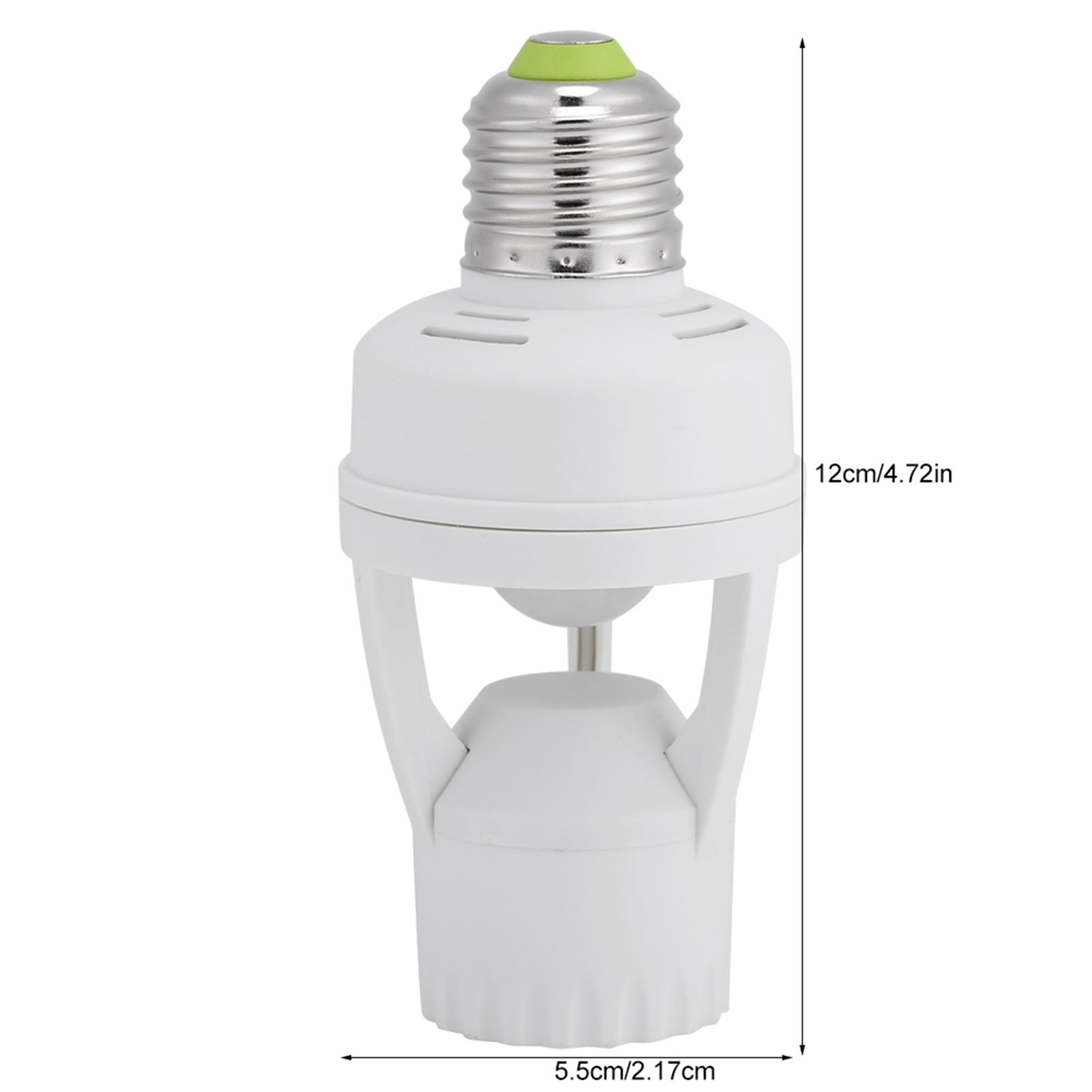 E27 LED Lamp Bulb Holder Light Switch Socket Adjustable Infrared Motion Sensor view 11