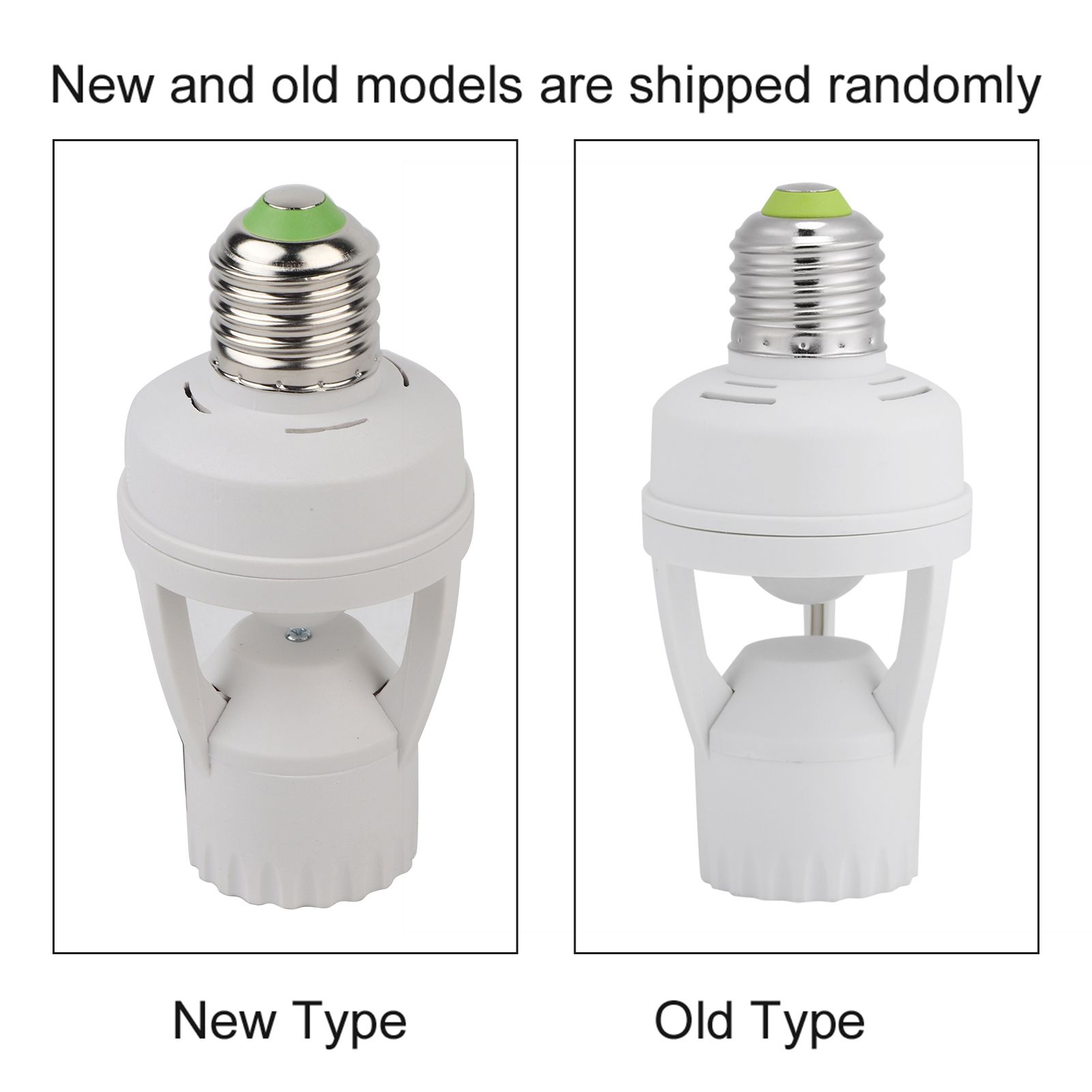 E27 LED Lamp Bulb Holder Light Switch Socket Adjustable Infrared Motion Sensor view 14