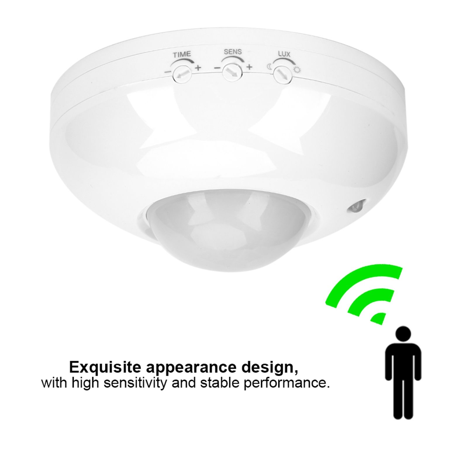 110V‑240V Adjustable Body Motion Movement Ceiling Infrared Sensor Detector view 8
