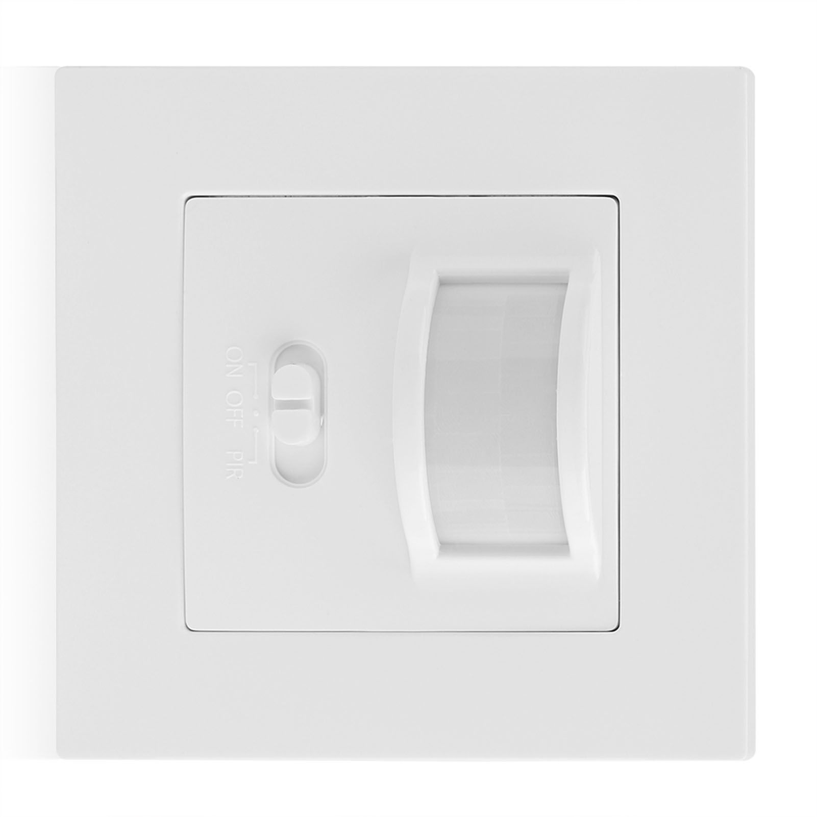 AC 110V‑240V Infrared PIR Motion Sensor Recessed Wall Lamp Light Bulb Switch view 4