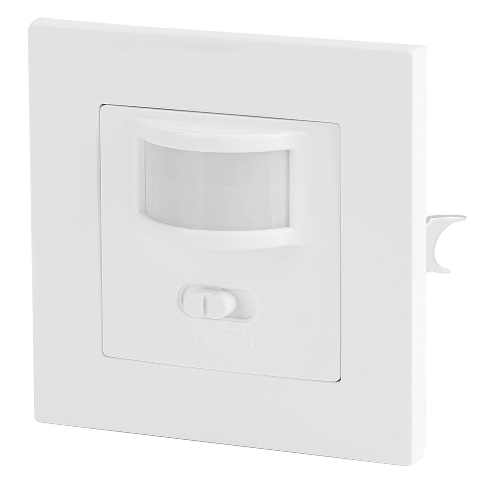 AC 110V‑240V Infrared PIR Motion Sensor Recessed Wall Lamp Light Bulb Switch view 5