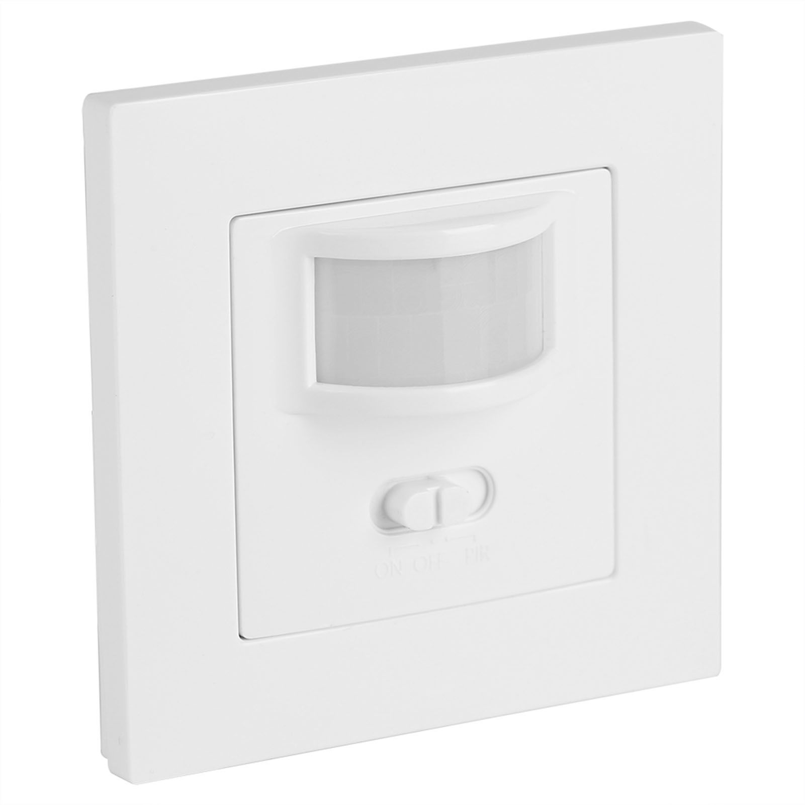 AC 110V‑240V Infrared PIR Motion Sensor Recessed Wall Lamp Light Bulb Switch view 7