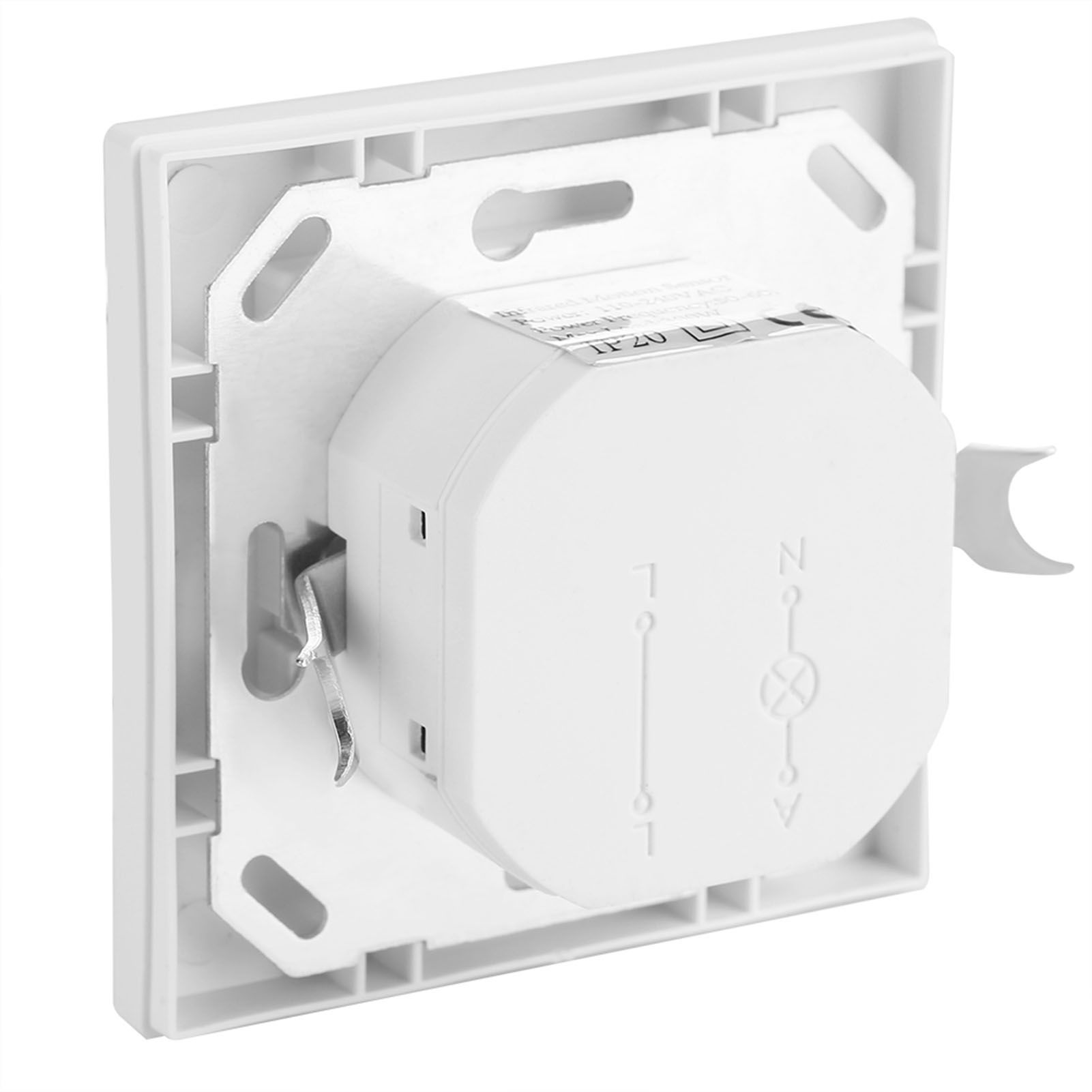 AC 110V‑240V Infrared PIR Motion Sensor Recessed Wall Lamp Light Bulb Switch view 9