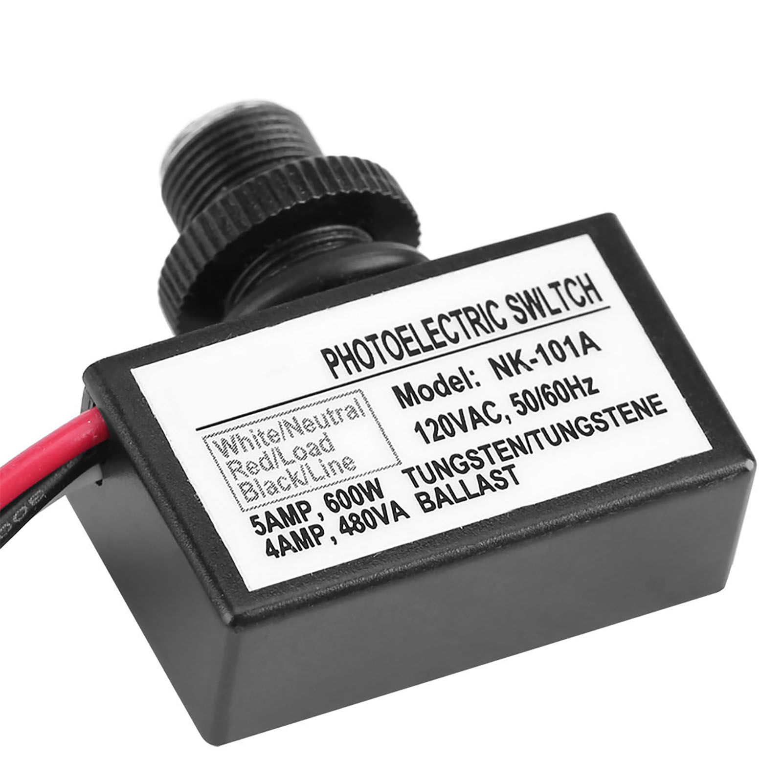 120VAC Light Sensor Control Automatic On Off Photoelectric Switch for Lighting view 4