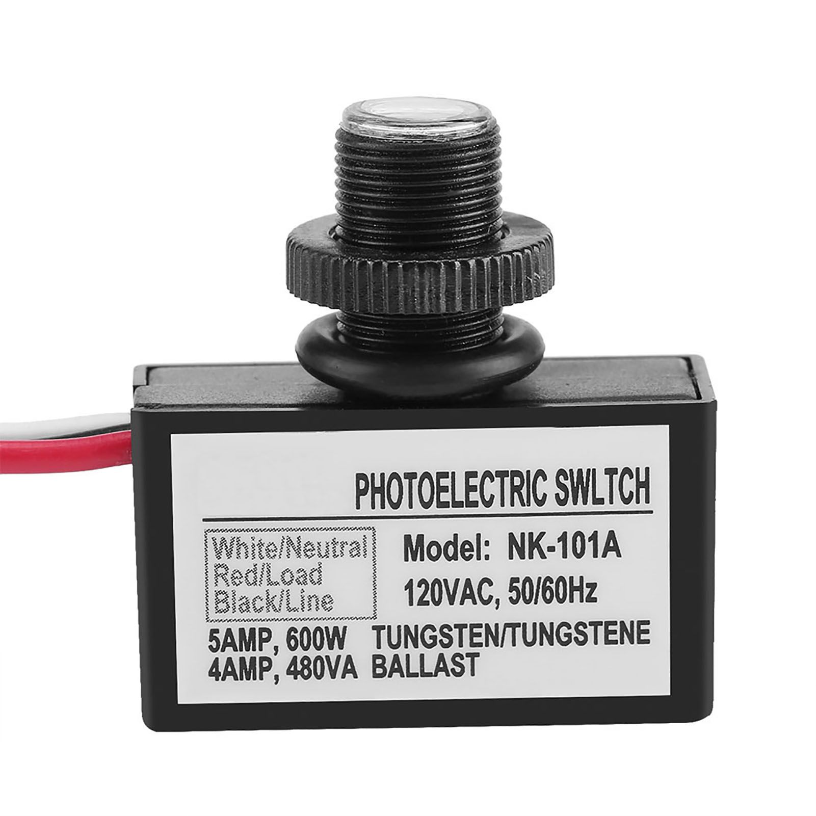 120VAC Light Sensor Control Automatic On Off Photoelectric Switch for Lighting view 5