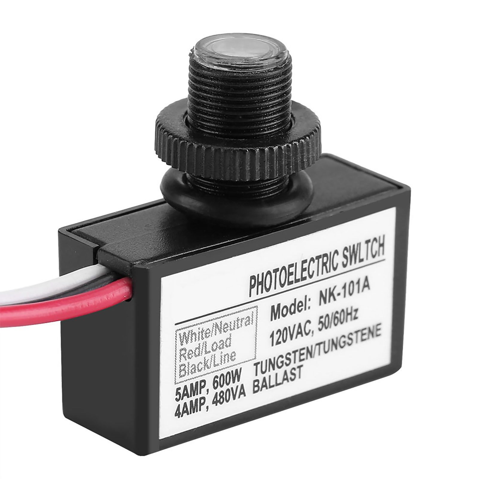 120VAC Light Sensor Control Automatic On Off Photoelectric Switch for Lighting view 7