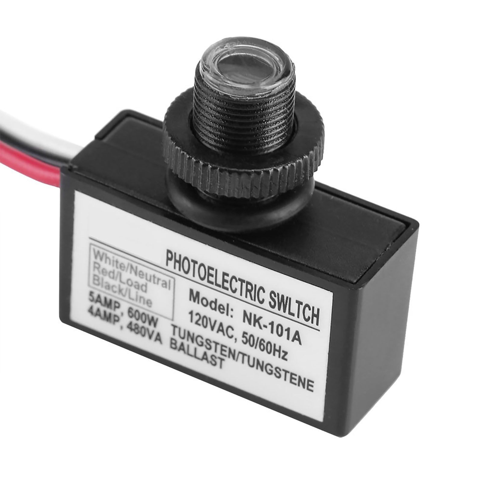 120VAC Light Sensor Control Automatic On Off Photoelectric Switch for Lighting view 9