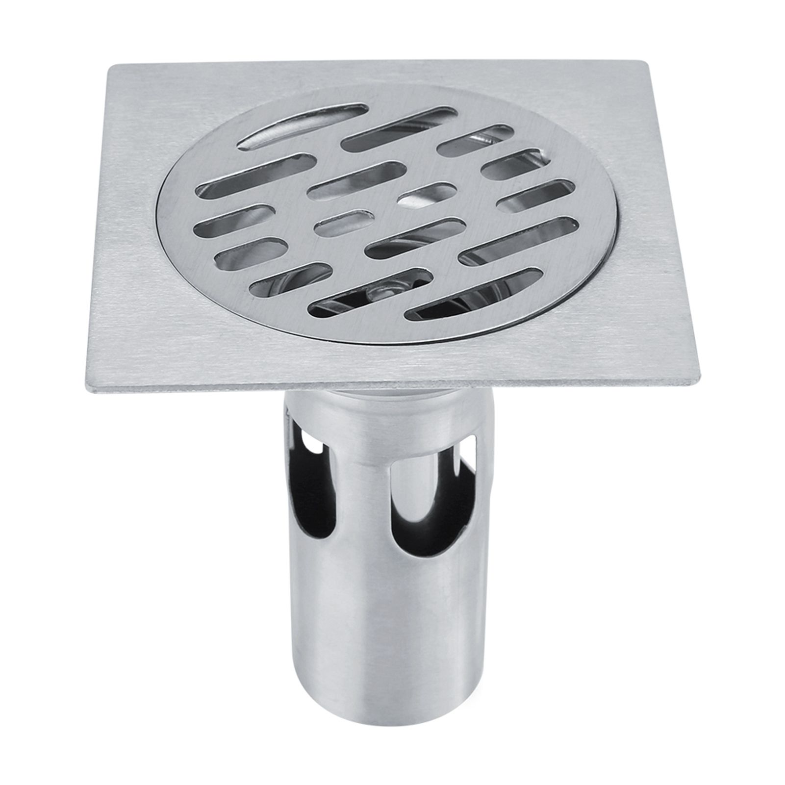 Thickened Stainless Steel Home Bathroom Shower Kitchen Anti Odor Floor Drain view 4
