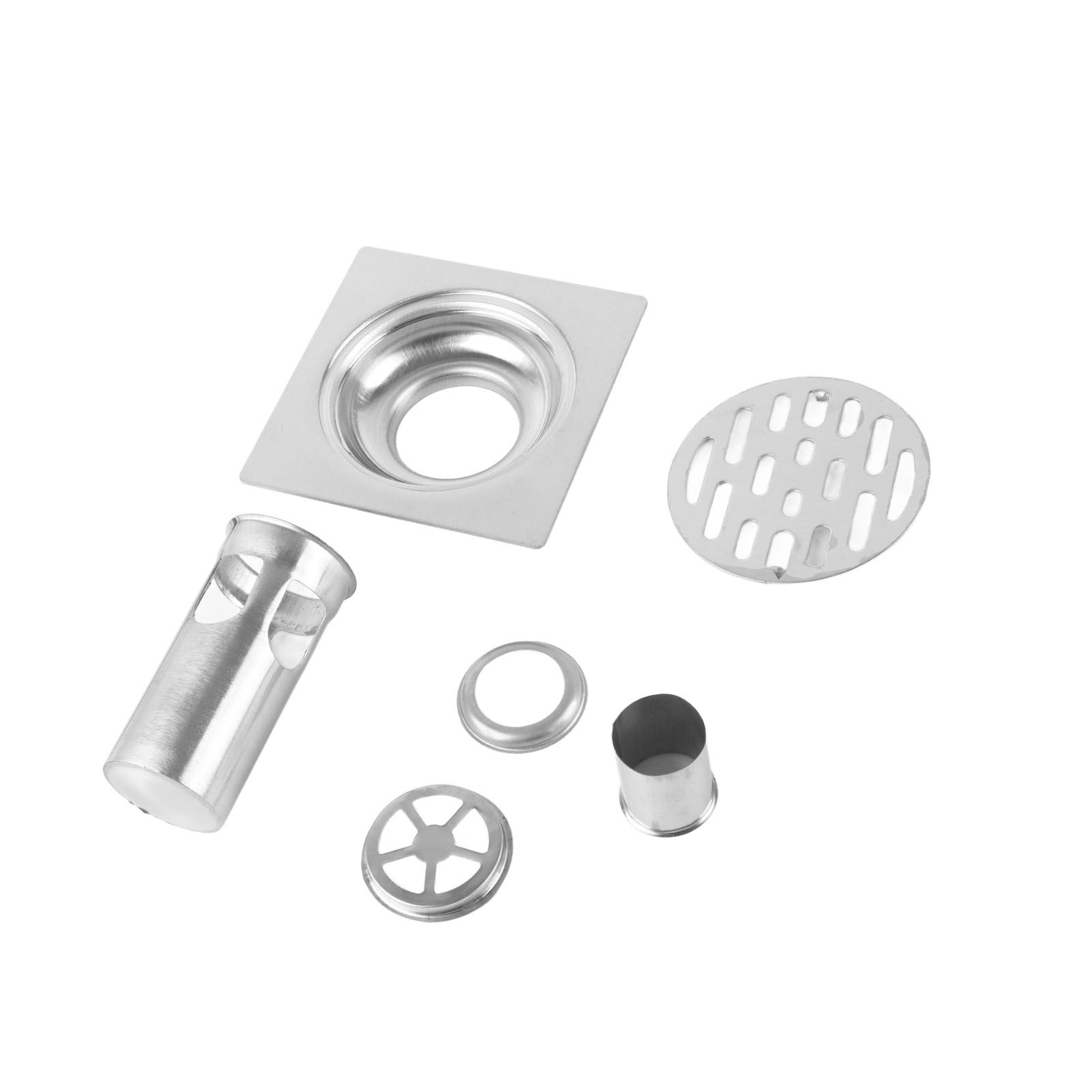Thickened Stainless Steel Home Bathroom Shower Kitchen Anti Odor Floor Drain view 6
