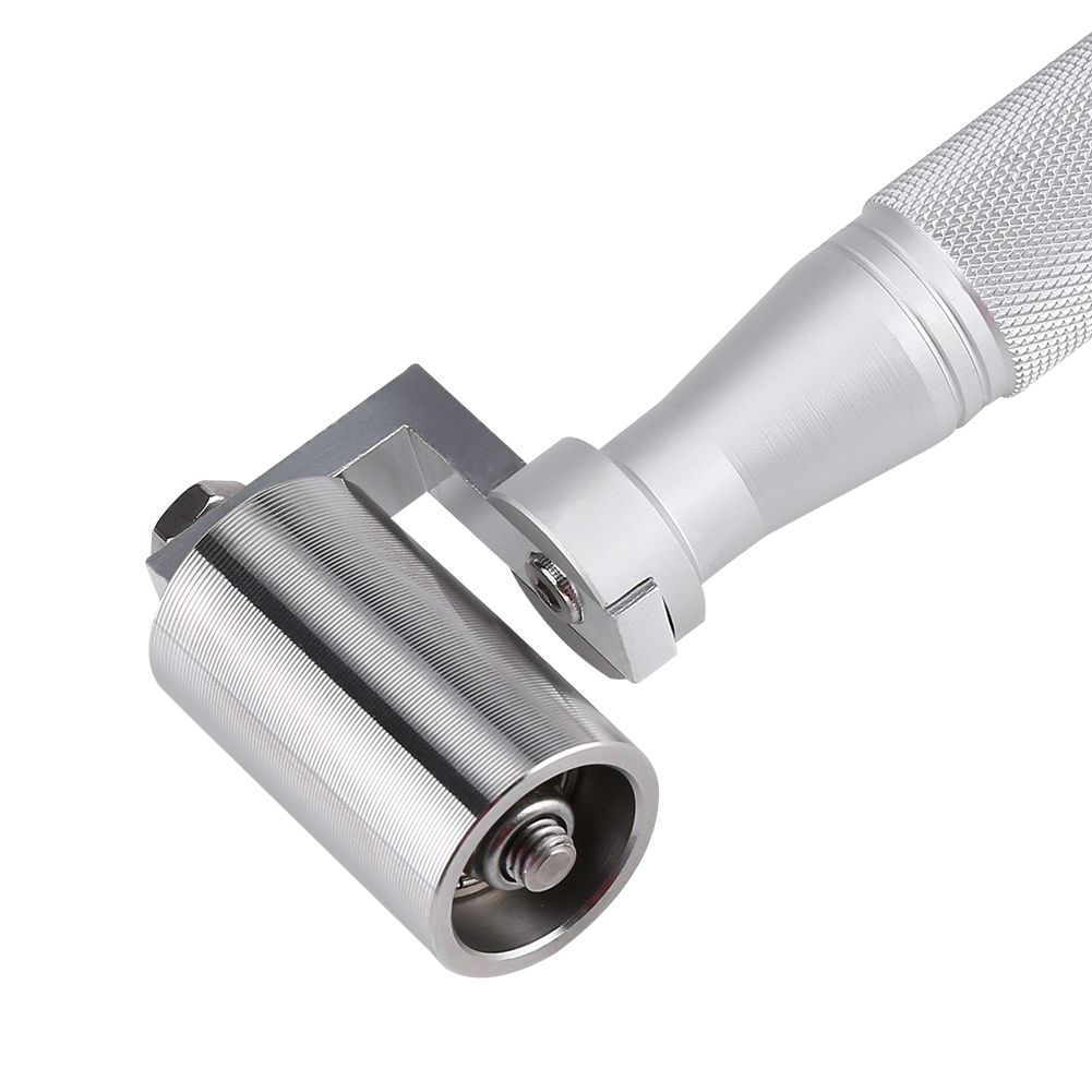 40mm Stainless Steel Flat Pressure Roller Wallpaper Apply DIY Hand Roller view 11