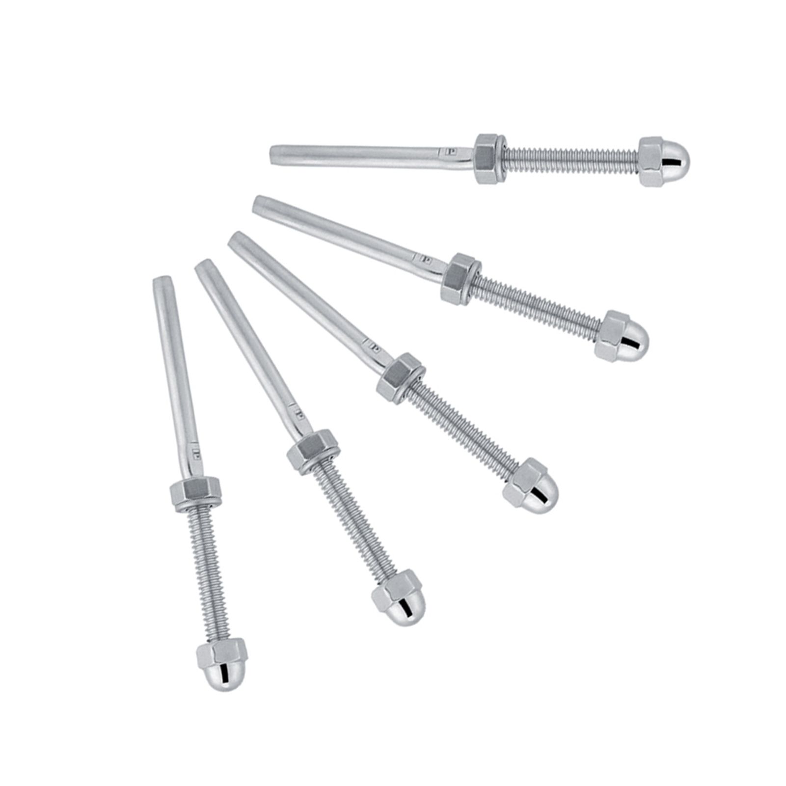 10pcs Stainless Steel Threaded Tensioner Stud Ends for 1/8" Cable Railing System view 9