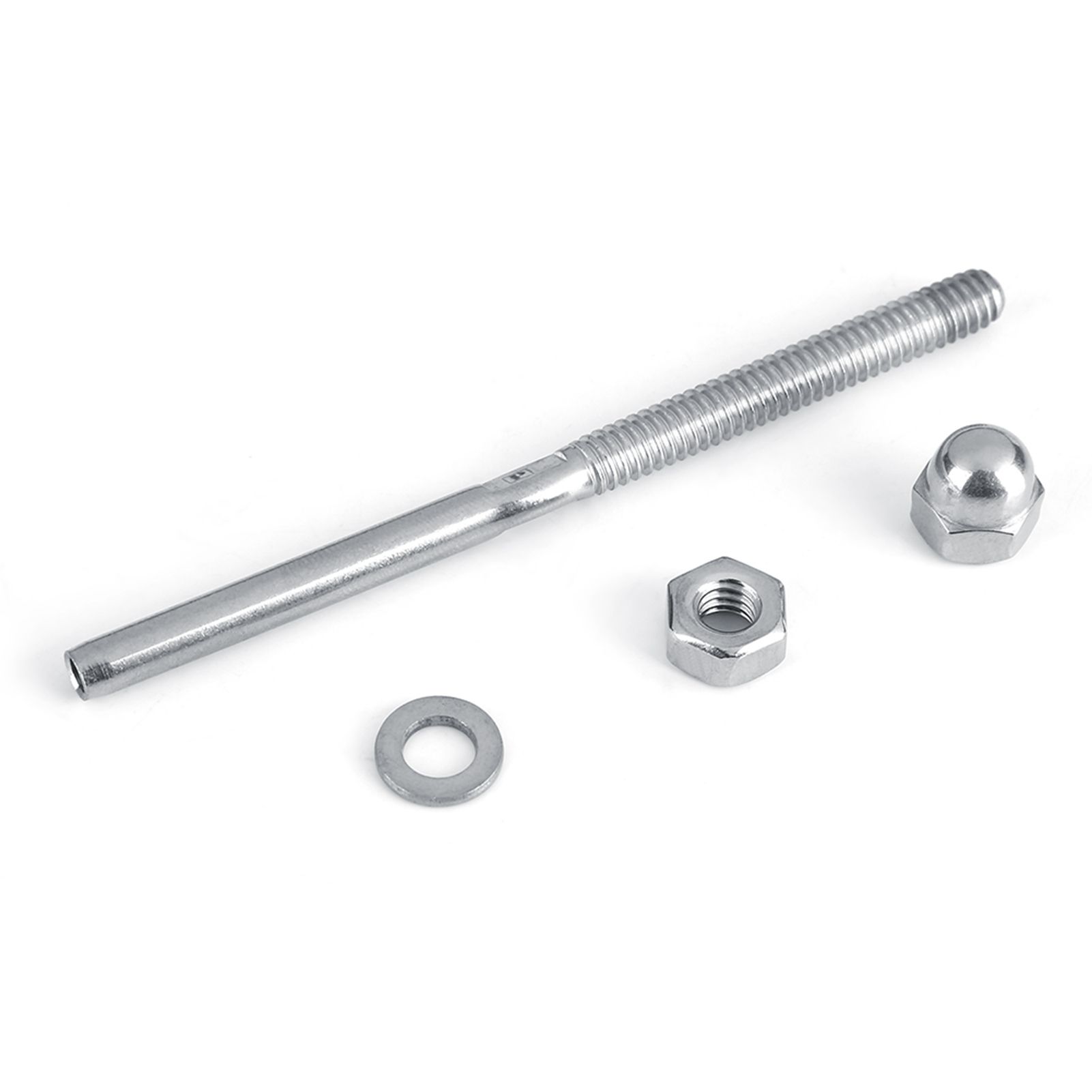 10pcs Stainless Steel Threaded Tensioner Stud Ends for 1/8" Cable Railing System view 14