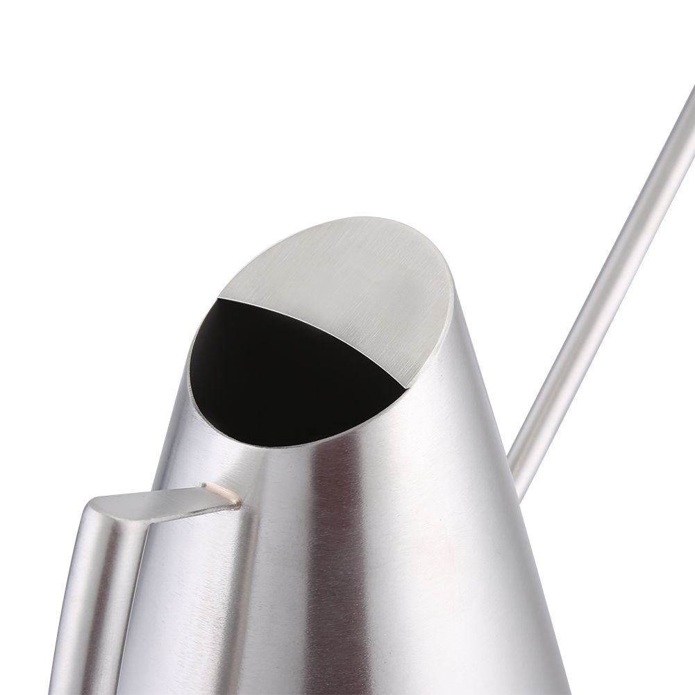 900ml Stainless Steel Watering Can Brushed Garden Planting Indoor Outdoor view 13